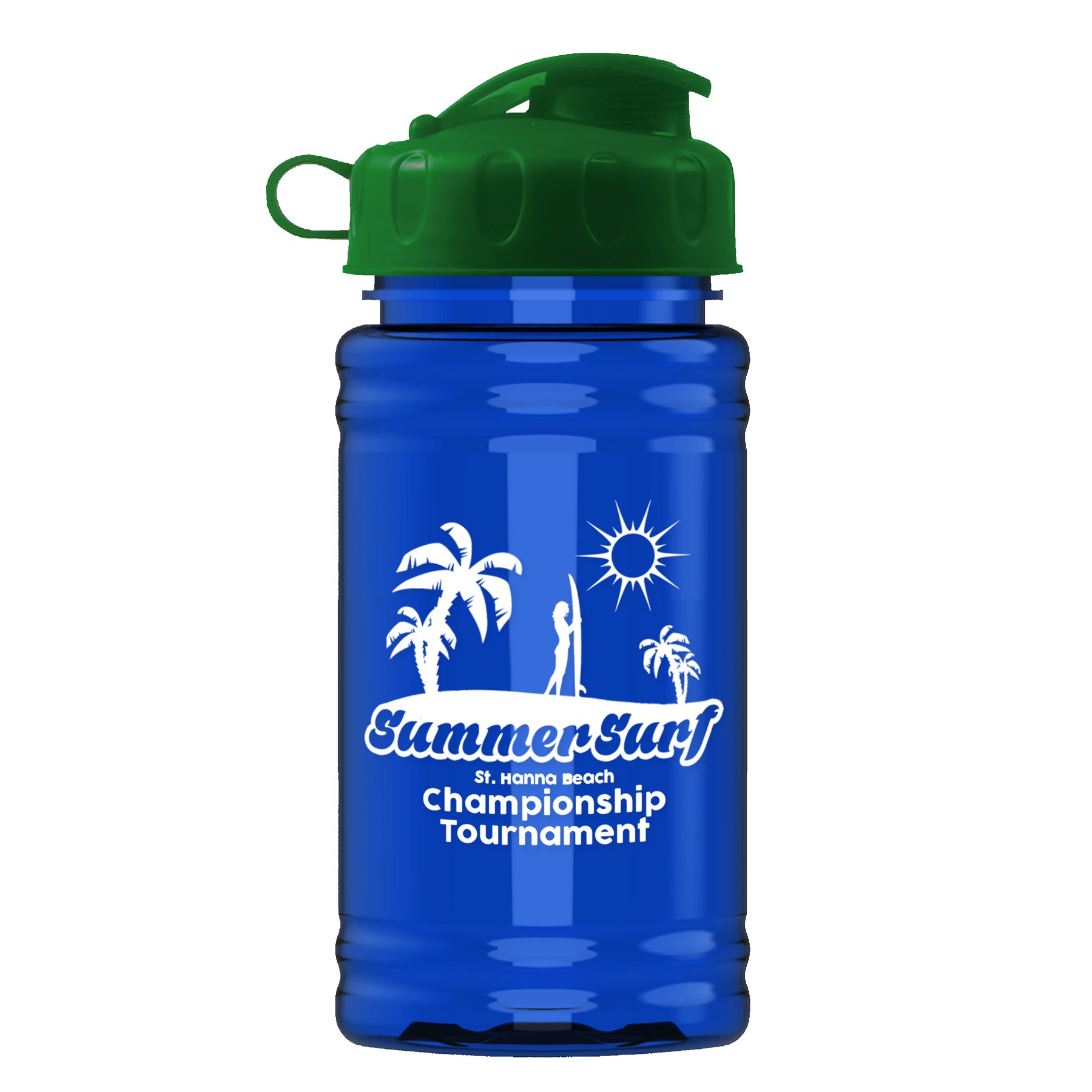 Picture of Garyline® Mini RPET Bottle with Flip Lid - 16 oz.