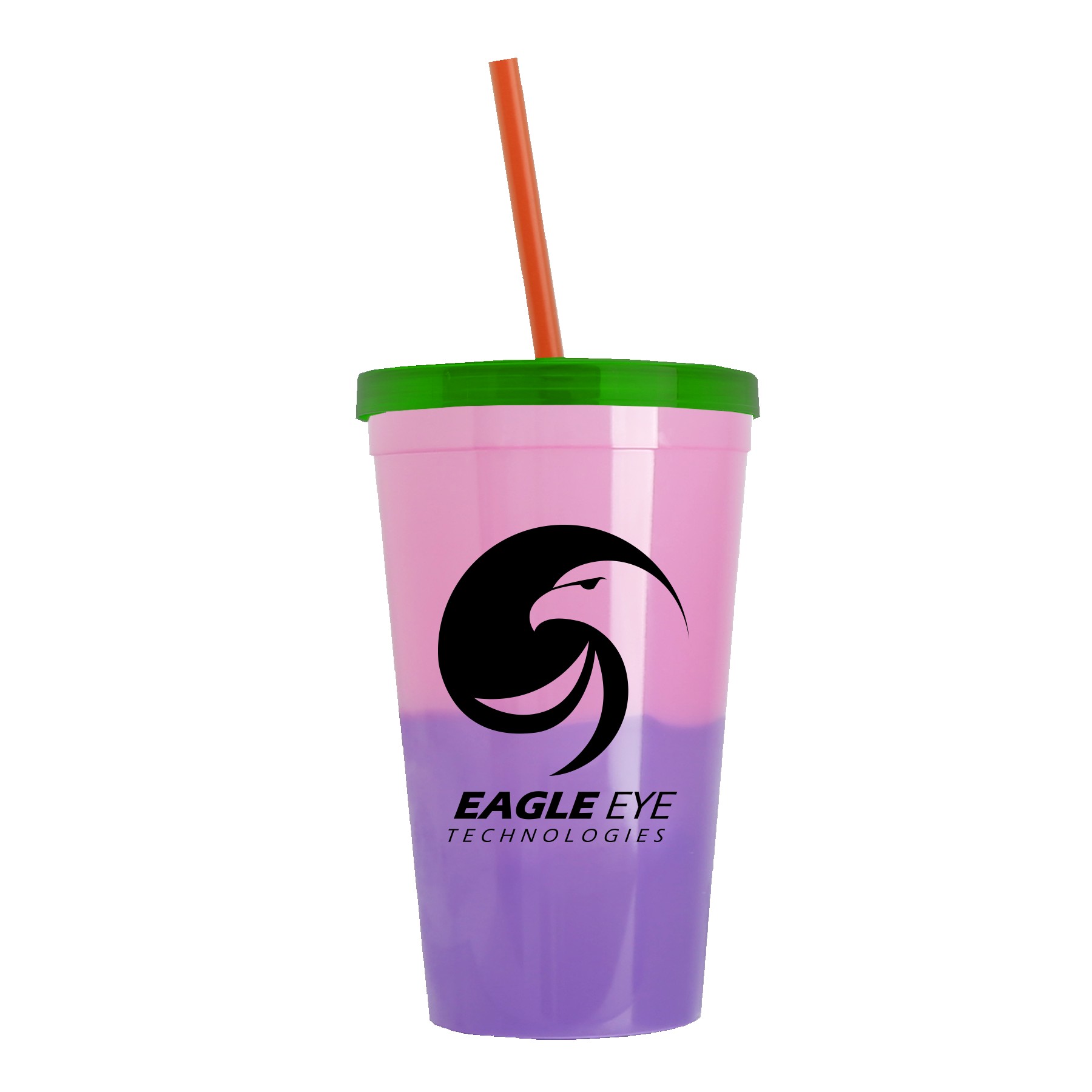 Picture of Garyline® Cups-on-the-Go Color-Changing Sport Sipper - 22 oz.