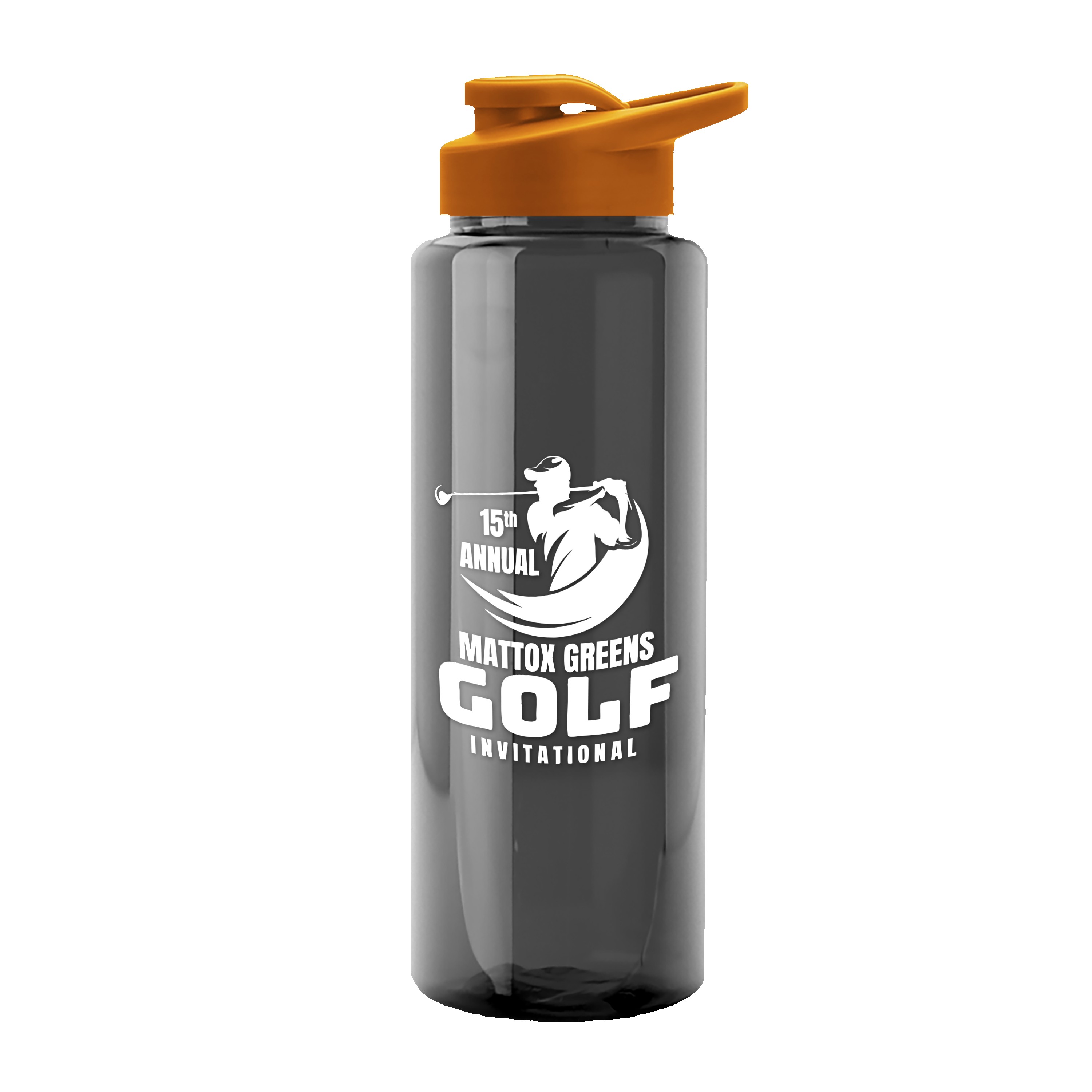 Picture of Garyline® Guzzler Bottle with Drink-Thru Lid - 32 oz.
