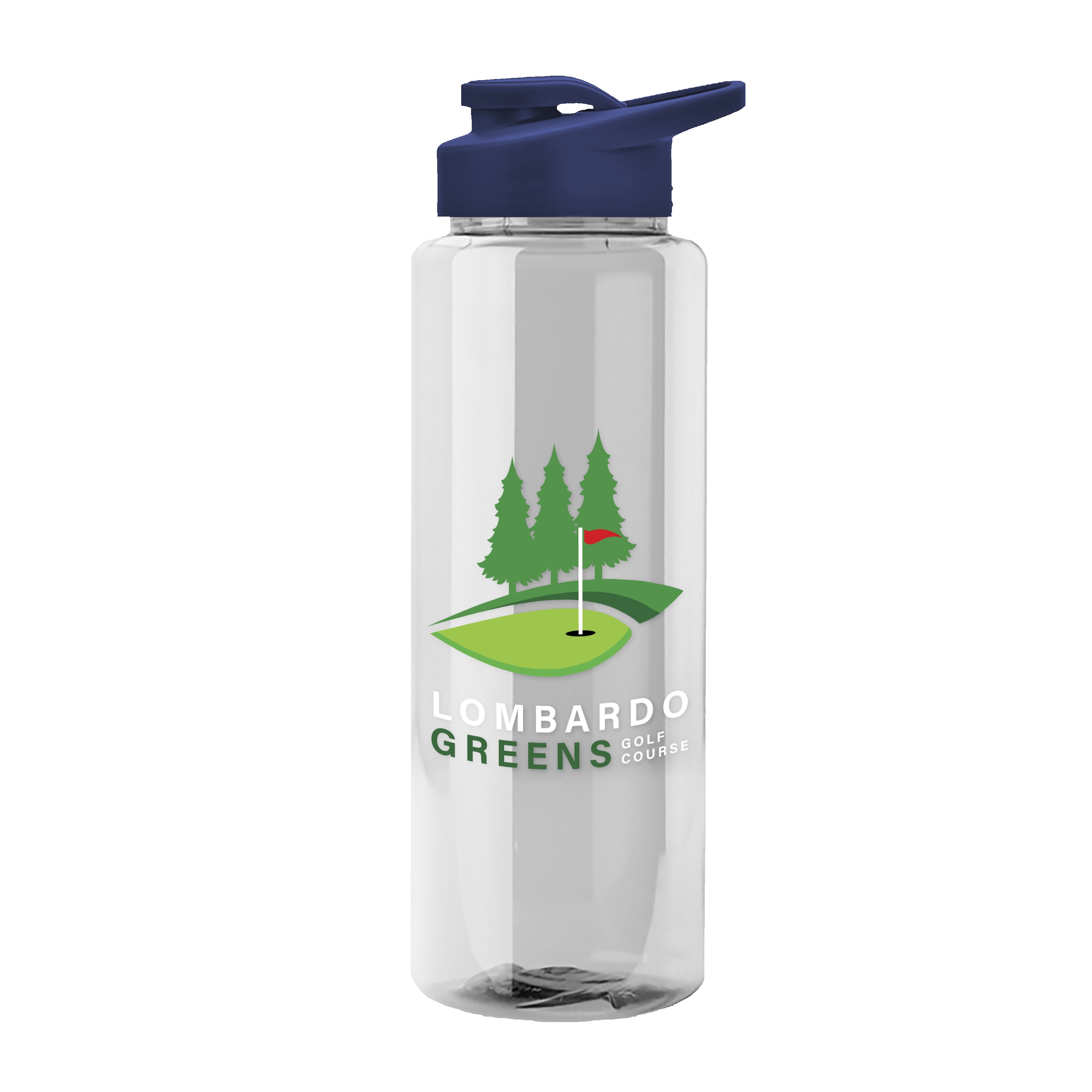 Picture of Garyline® Guzzler Bottle with Drink-Thru Lid - 32 oz.