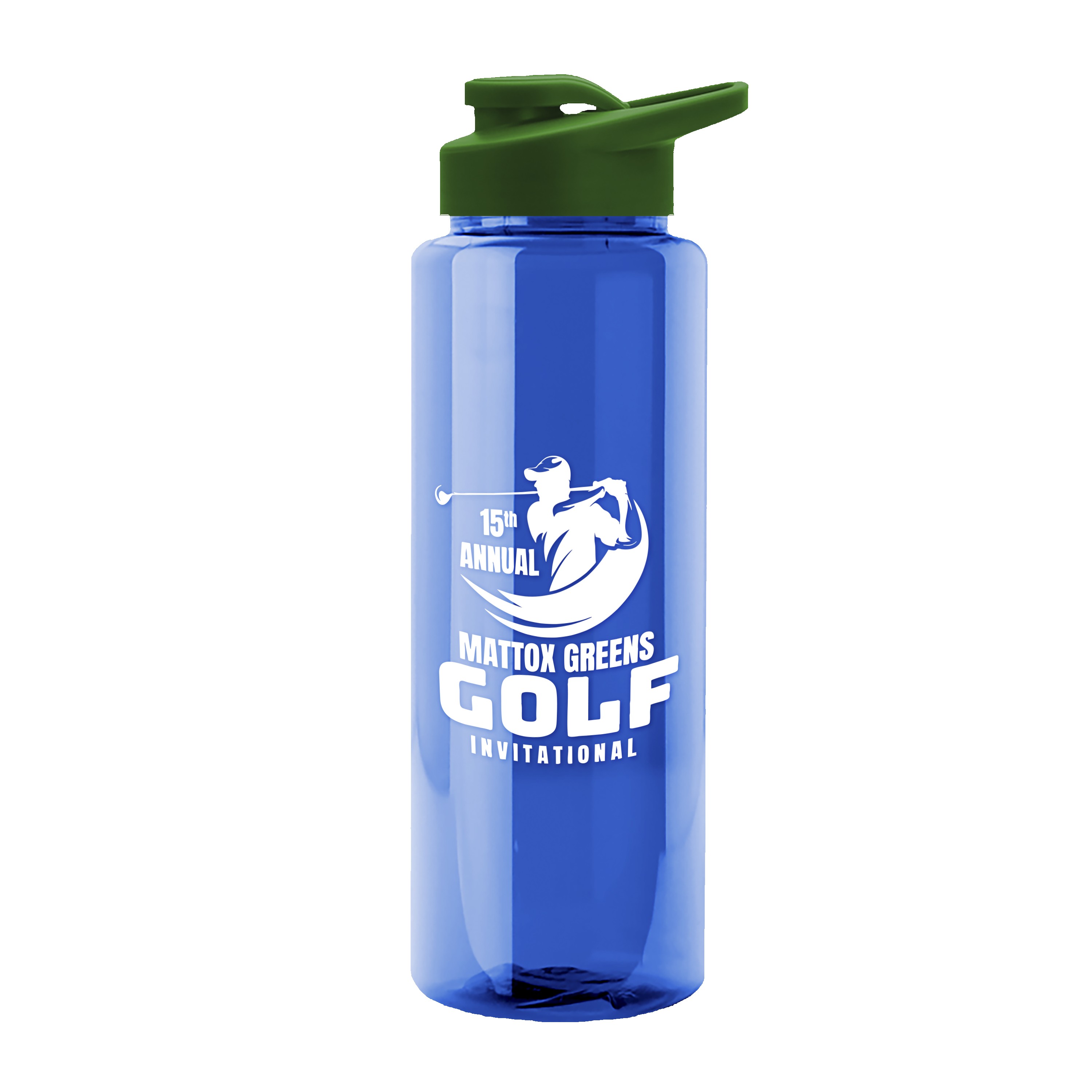 Picture of Garyline® Guzzler Bottle with Drink-Thru Lid - 32 oz.