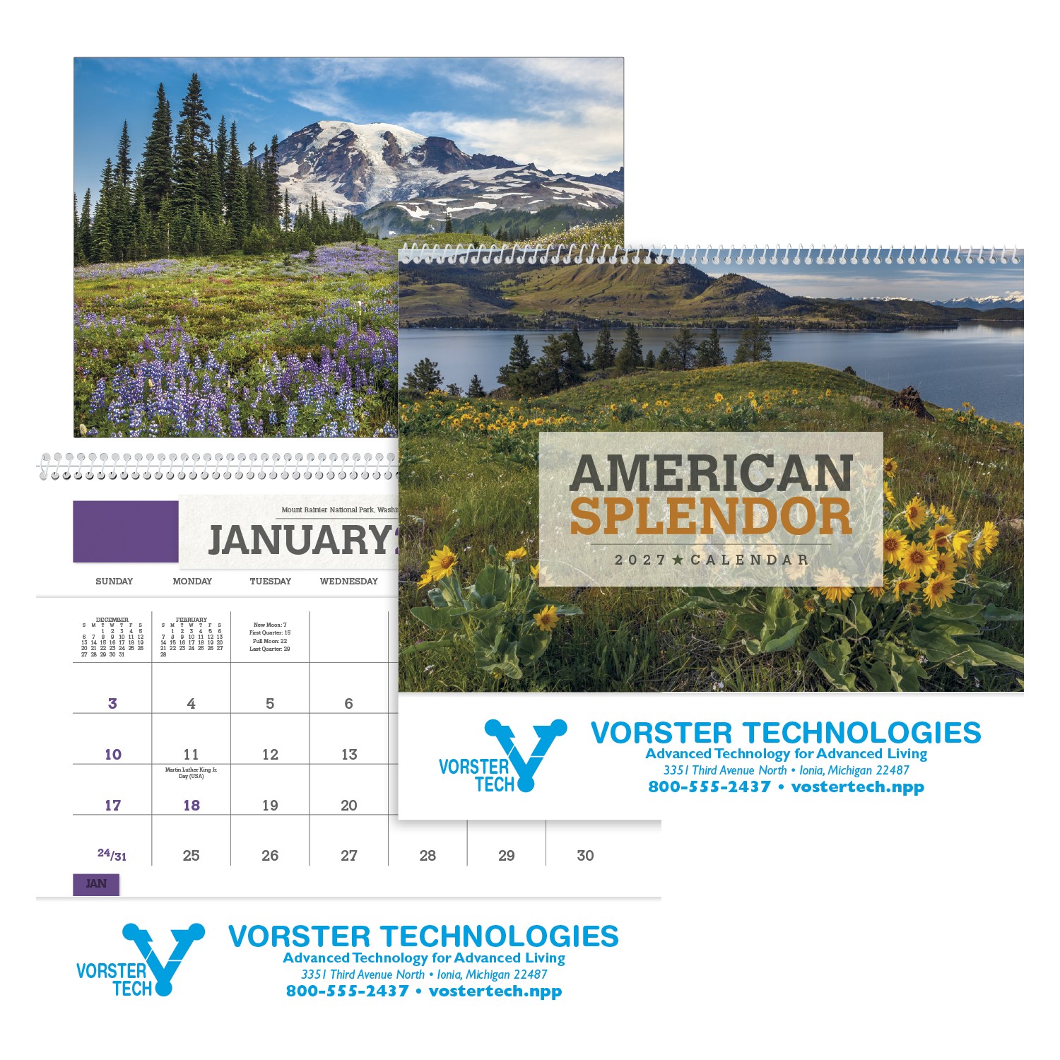 Picture of Triumph® Calendars American Splendor Pocket Calendar