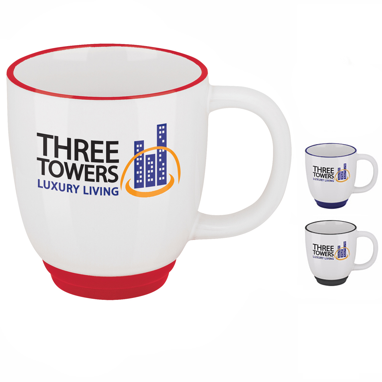 Picture of Good Value™ Two-Tone Bistro Mug - 14 oz.