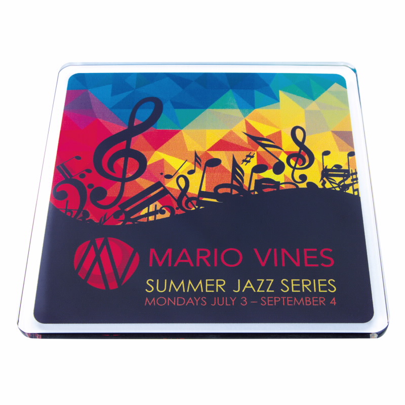 Picture of Good Value™ Square Acrylic Coaster