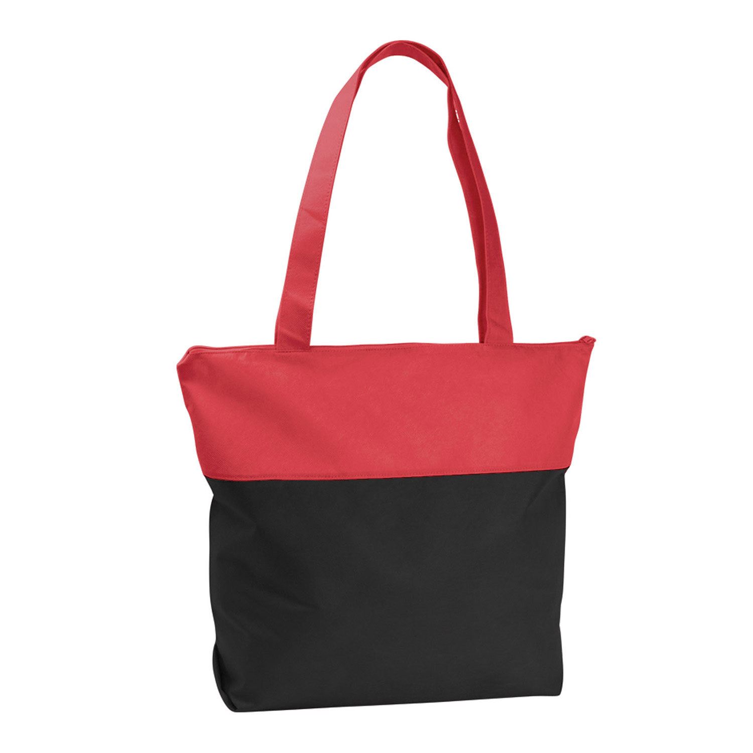 Picture of Good Value™ Poly Pro Two-Tone Zippered Tote