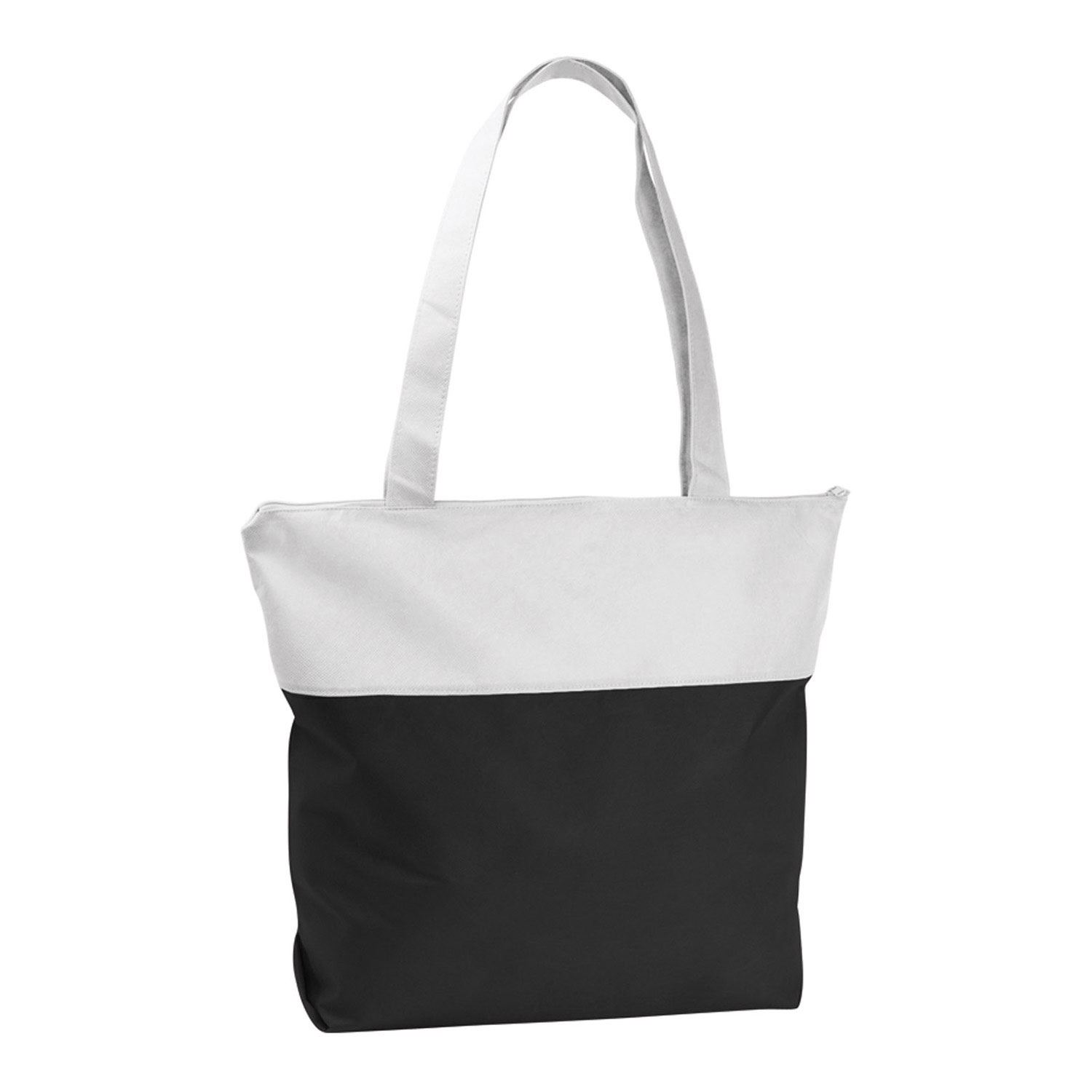 Picture of Good Value™ Poly Pro Two-Tone Zippered Tote