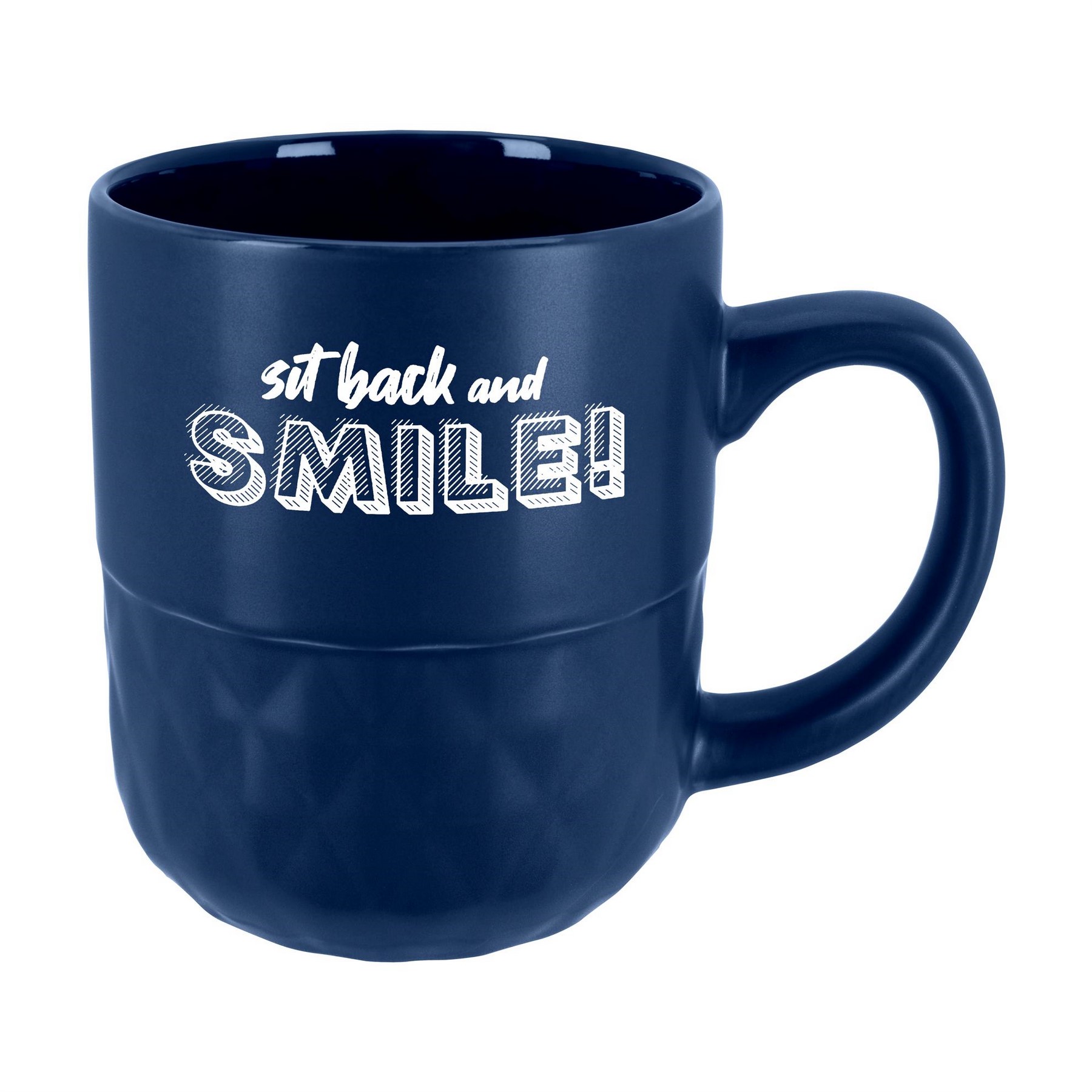 Picture of Good Value™ Coffee Mug with Facet Texture - 16 oz.