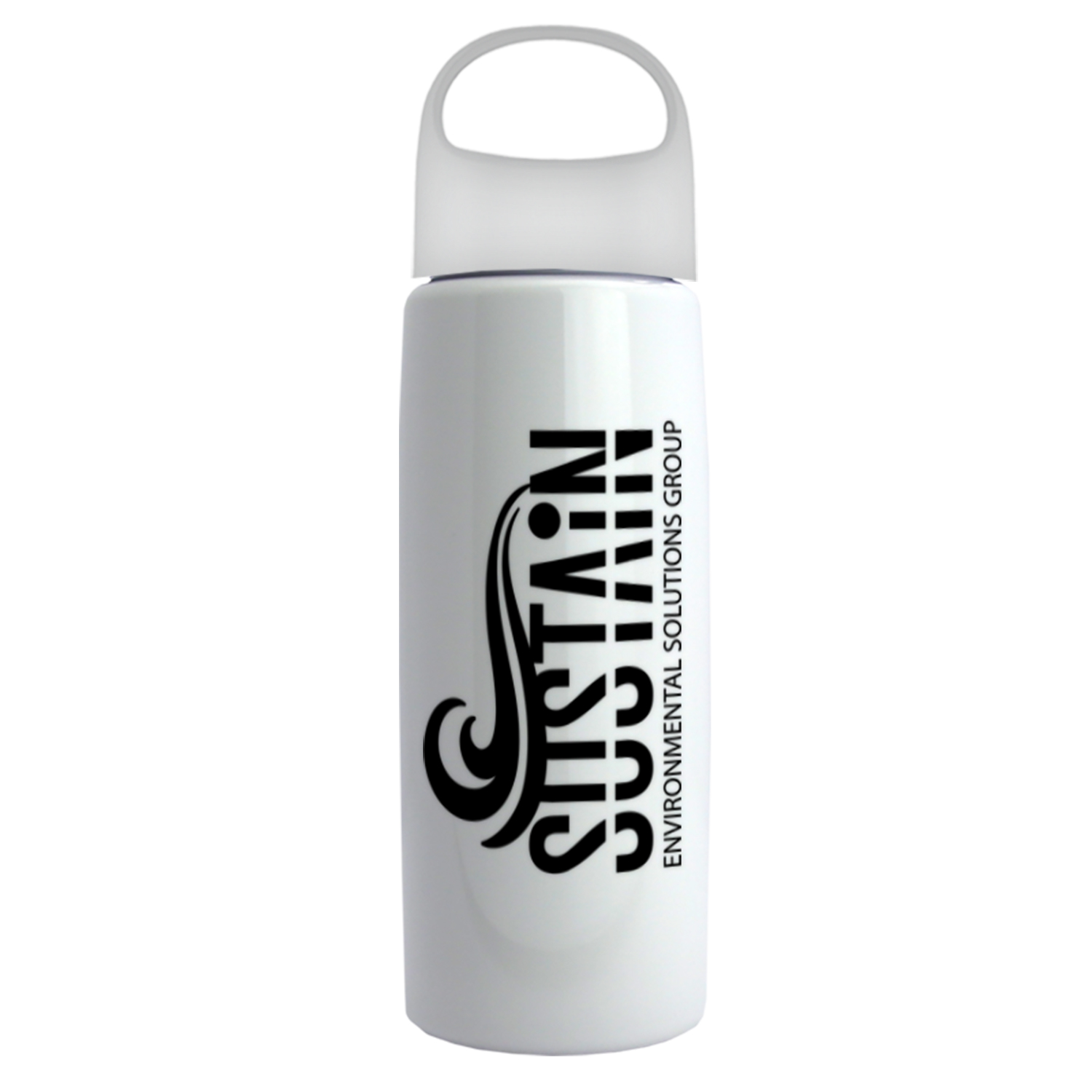 Picture of 26 Oz. Metalike Flair Bottle w/Oval Crest Lid