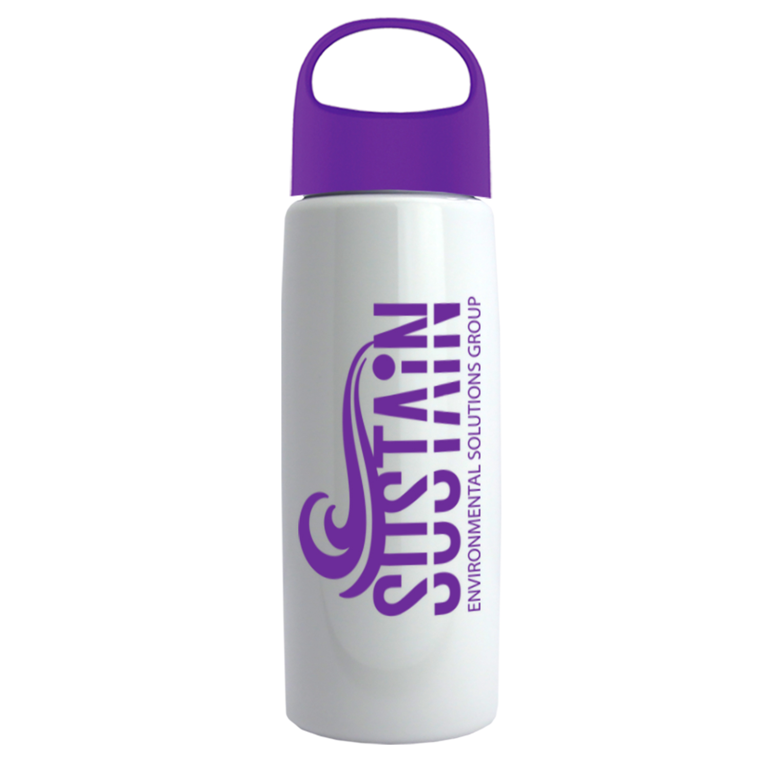 Picture of 26 Oz. Metalike Flair Bottle w/Oval Crest Lid