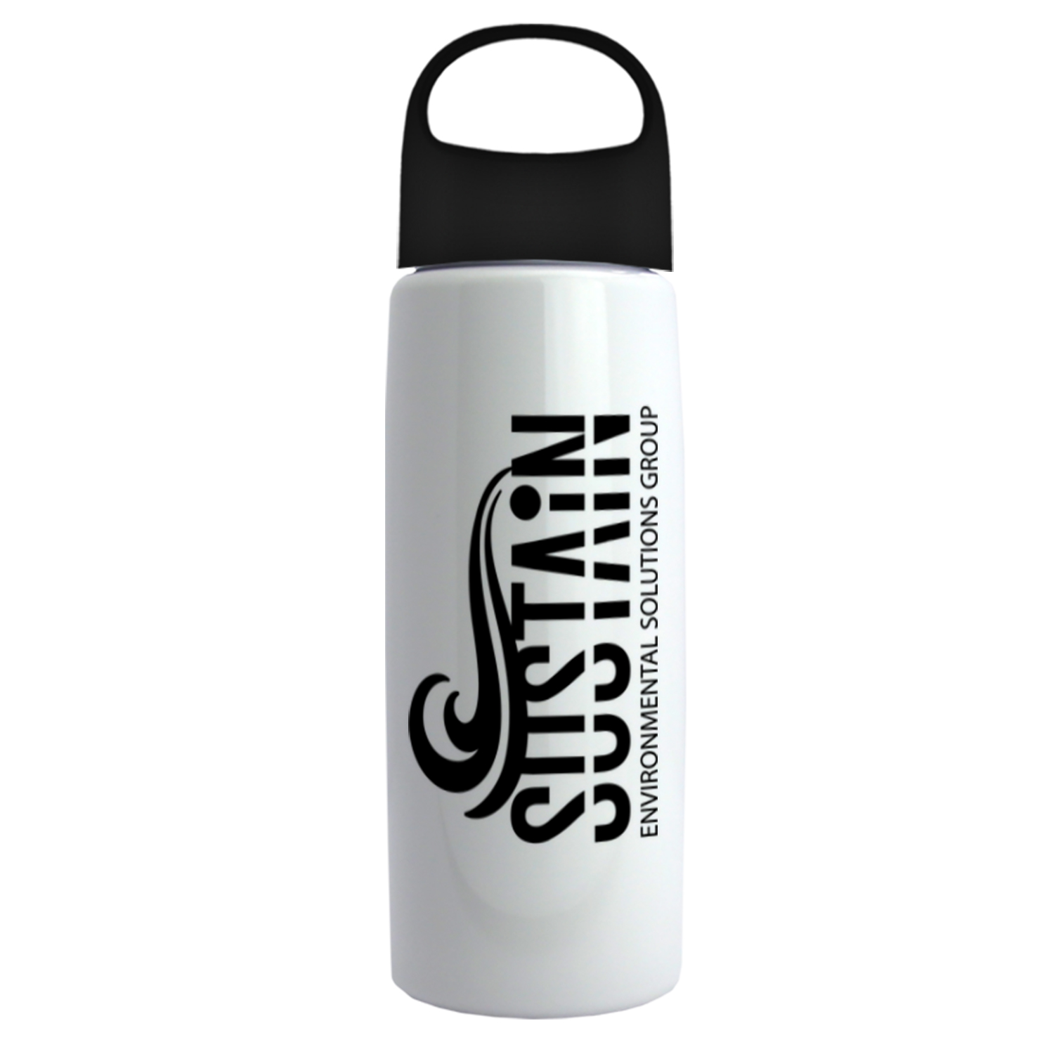 Picture of 26 Oz. Metalike Flair Bottle w/Oval Crest Lid