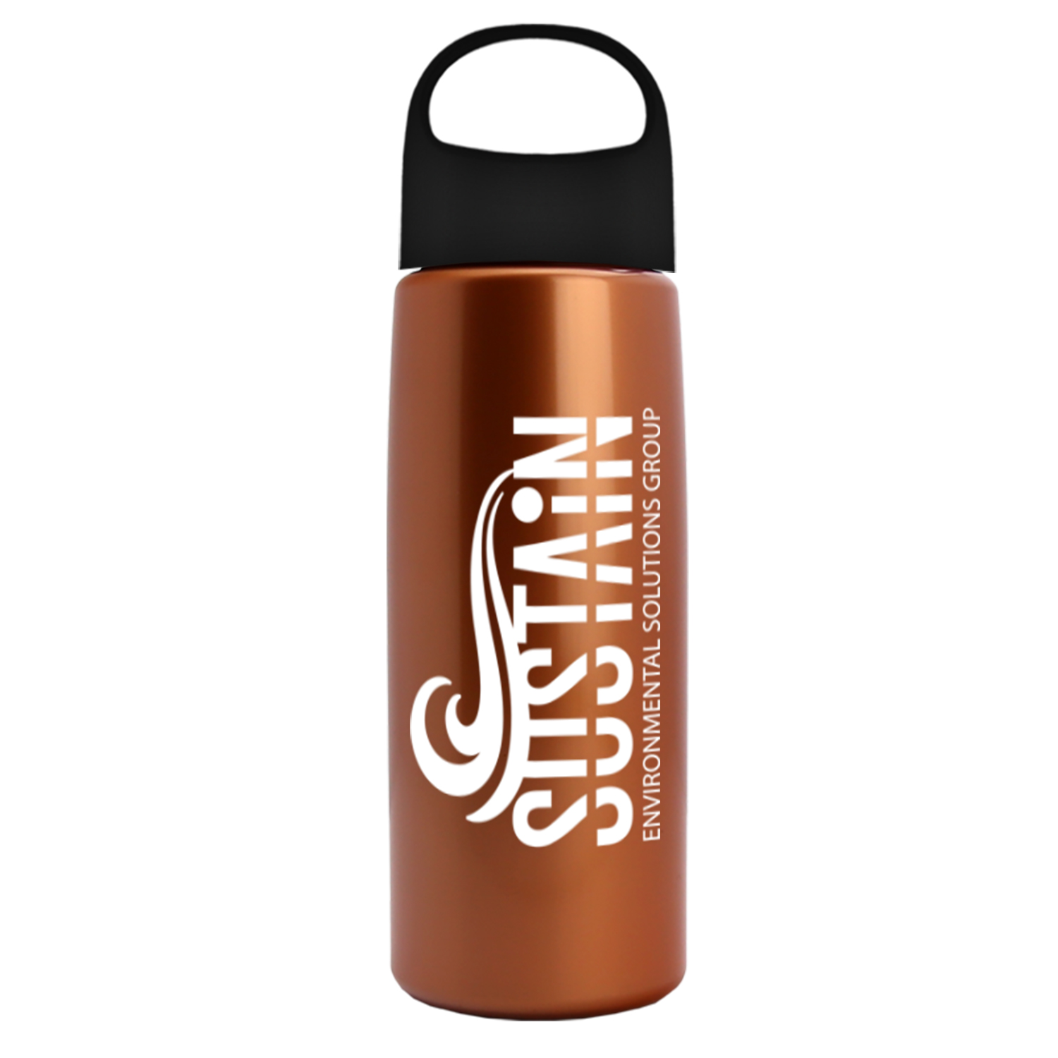 Picture of 26 Oz. Metalike Flair Bottle w/Oval Crest Lid