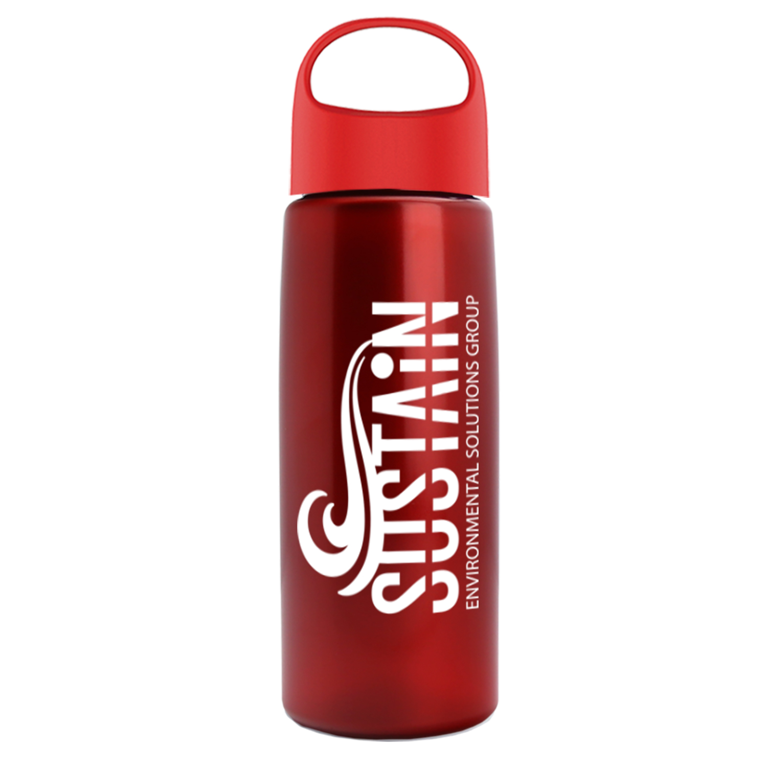Picture of 26 Oz. Metalike Flair Bottle w/Oval Crest Lid