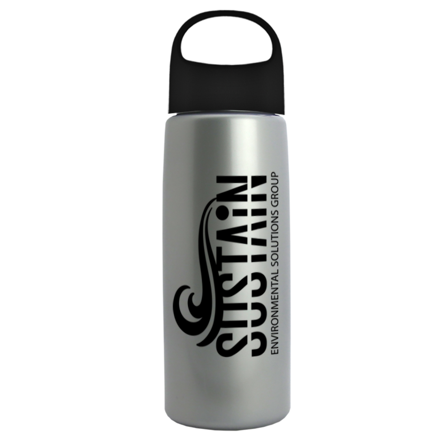 Picture of 26 Oz. Metalike Flair Bottle w/Oval Crest Lid