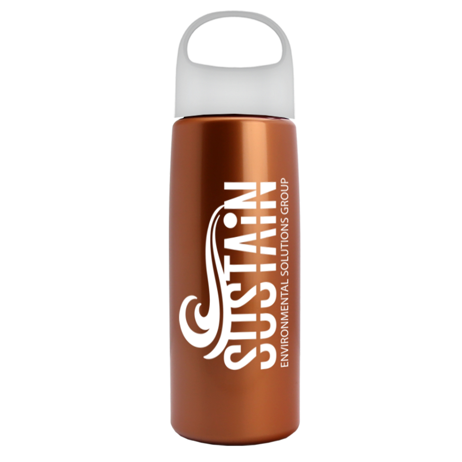 Picture of 26 Oz. Metalike Flair Bottle w/Oval Crest Lid