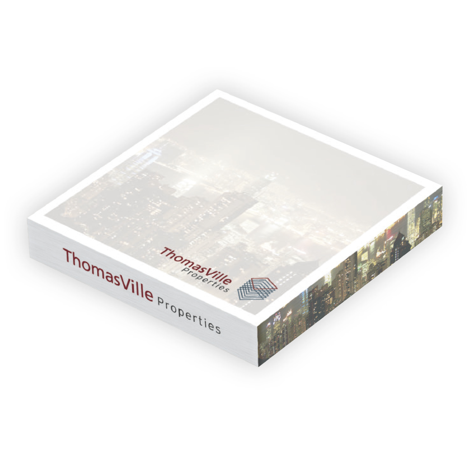Picture of Souvenir® Sticky Note™ 3" x 3" x 1/2" Cube