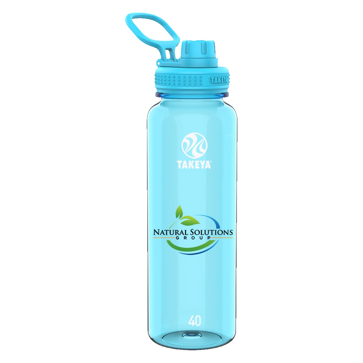 Picture of Takeya® 40 Oz. Tritan™ Bottle w/Spout Lid (Full Color Digital)