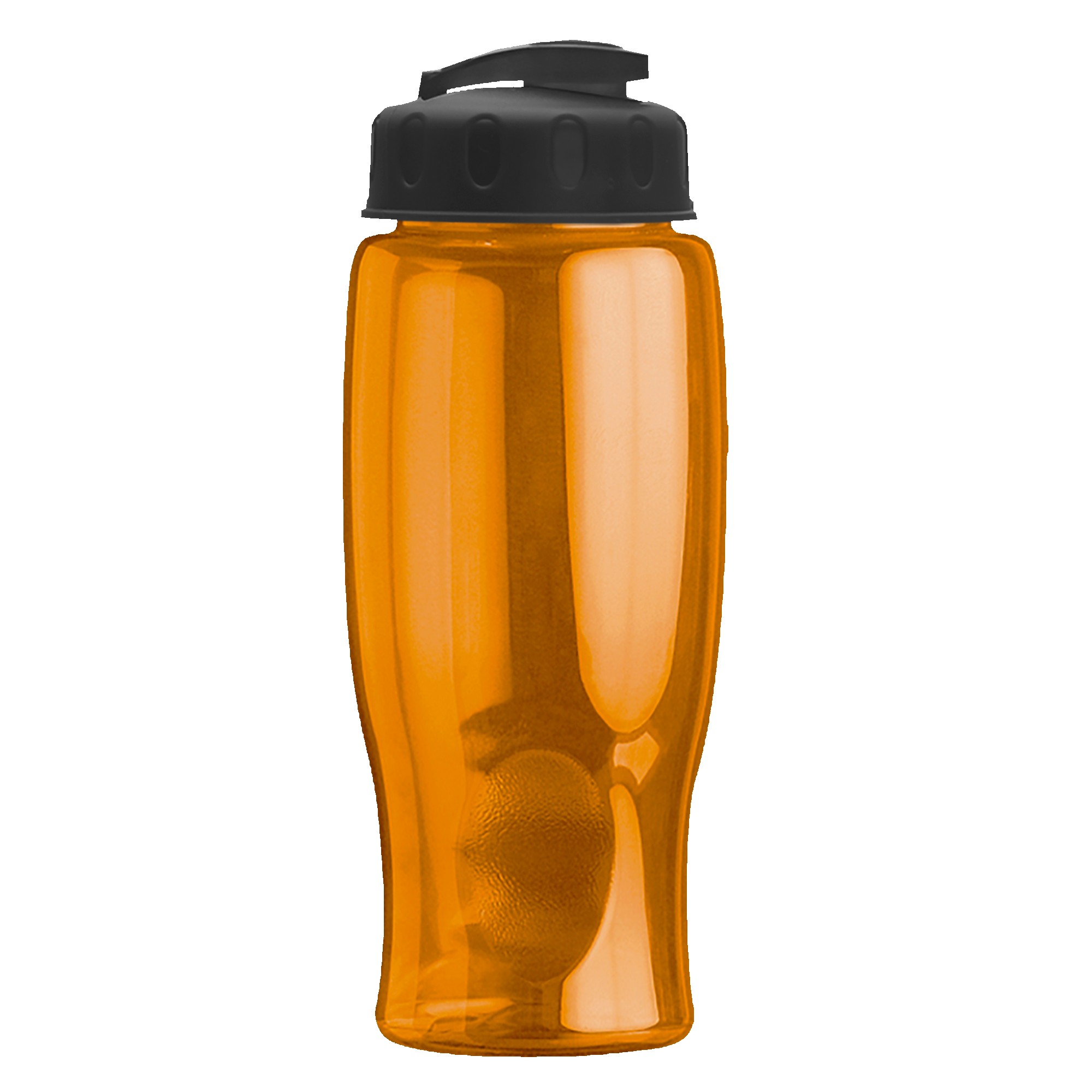 Picture of 27 Oz. Poly-Pure Transparent Bottle w/Flip Lid