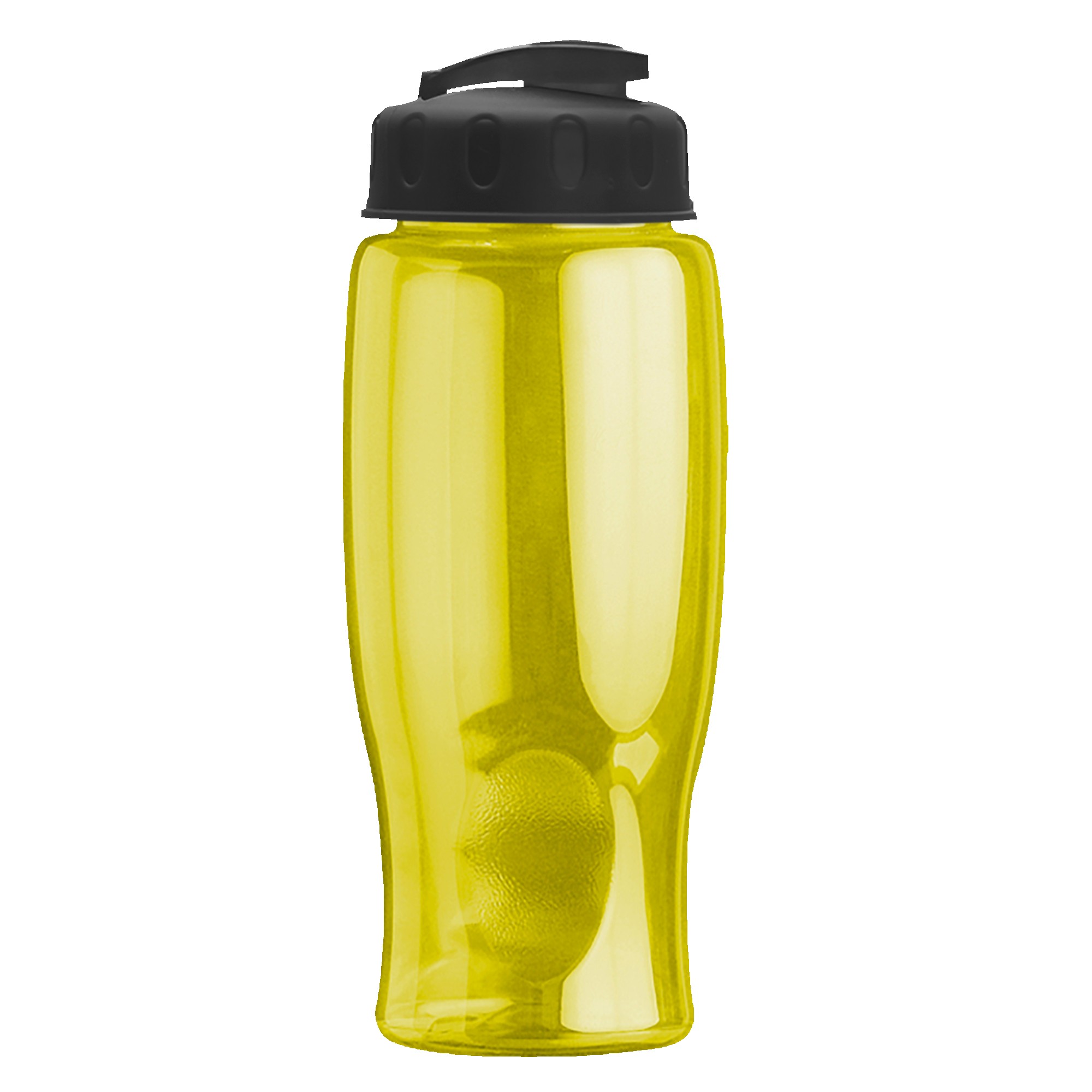 Picture of 27 Oz. Poly-Pure Transparent Bottle w/Flip Lid
