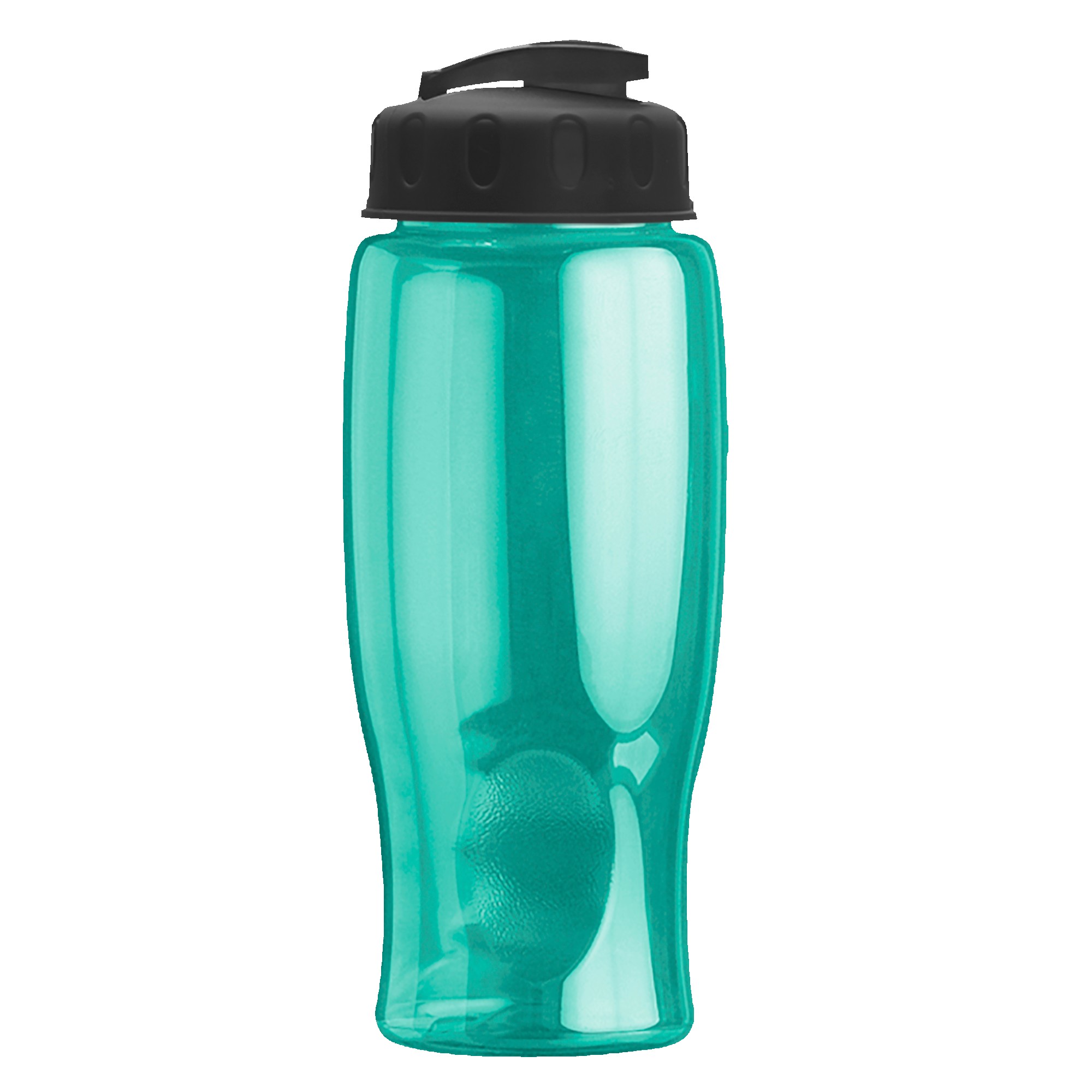 Picture of 27 Oz. Poly-Pure Transparent Bottle w/Flip Lid