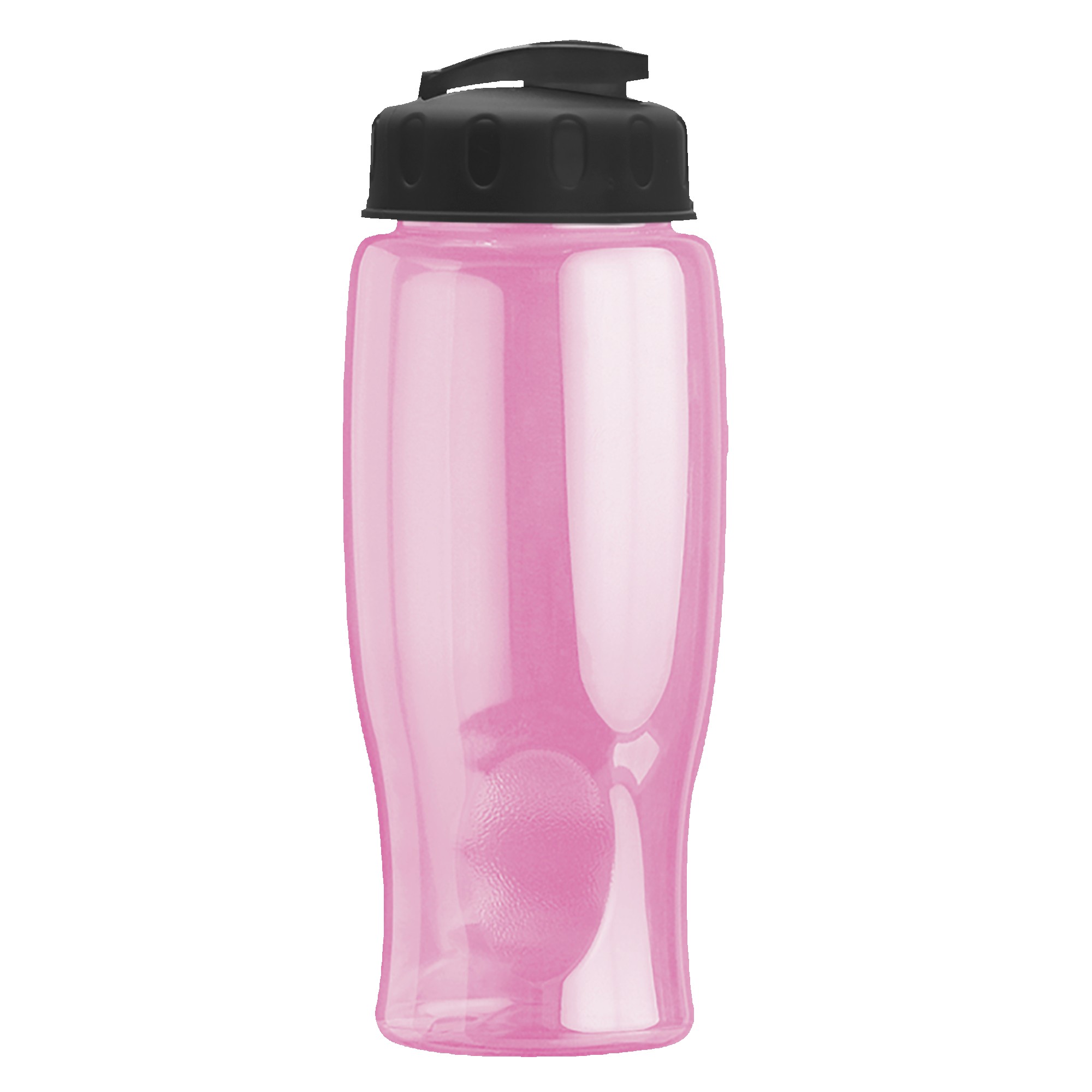 Picture of 27 Oz. Poly-Pure Transparent Bottle w/Flip Lid