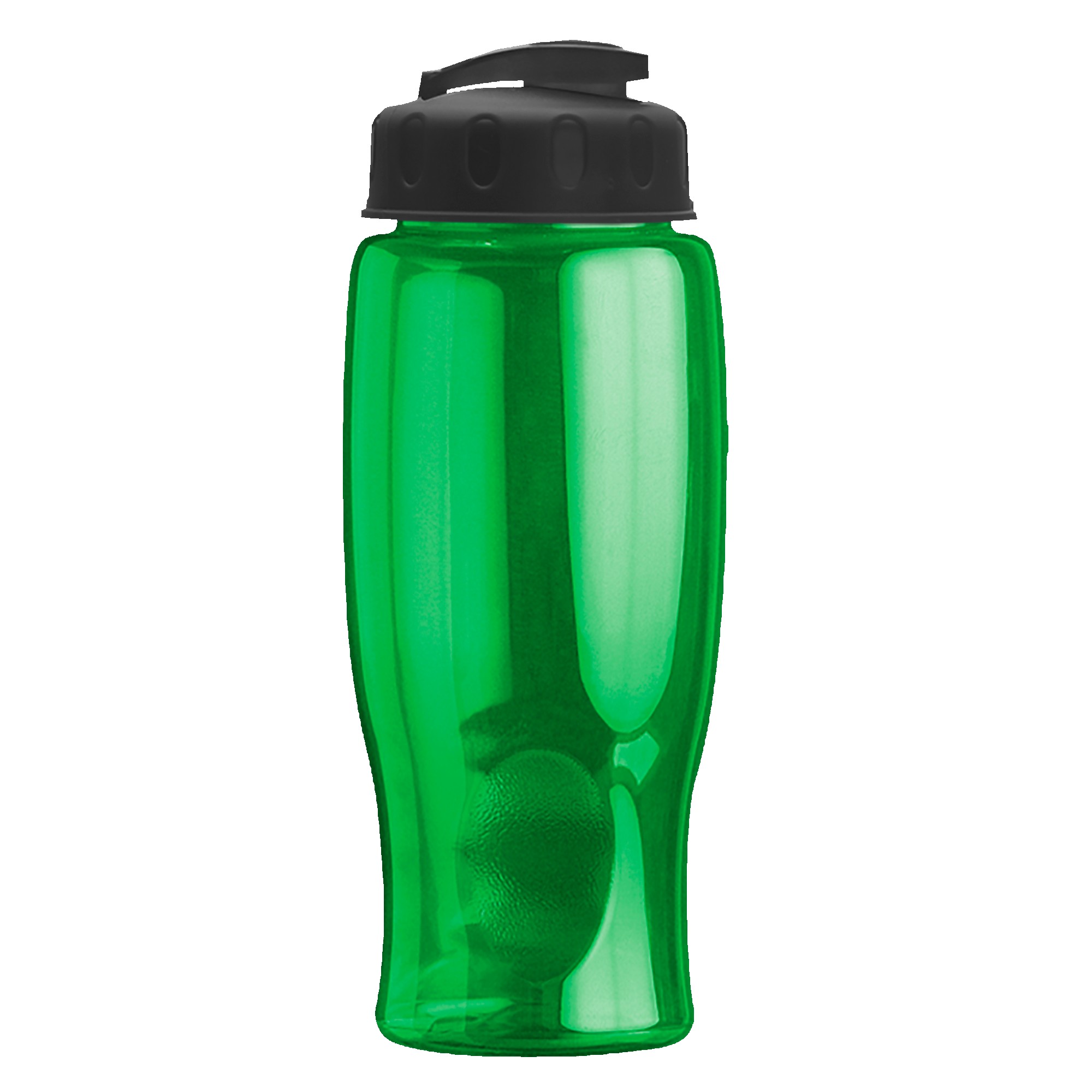 Picture of 27 Oz. Poly-Pure Transparent Bottle w/Flip Lid
