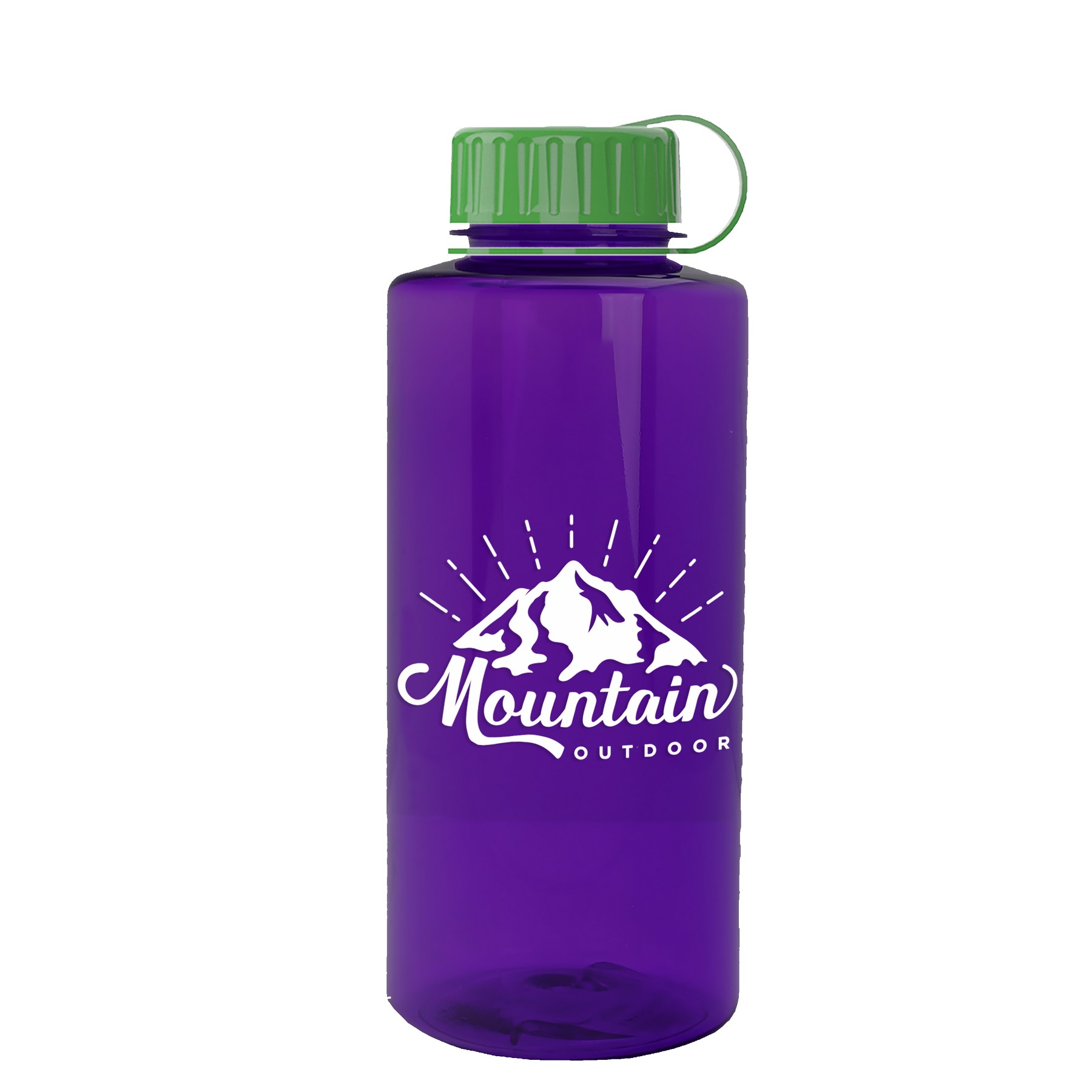 Picture of Garyline® Mountaineer Tritan® Bottle with Tethered Lid - 36 oz.