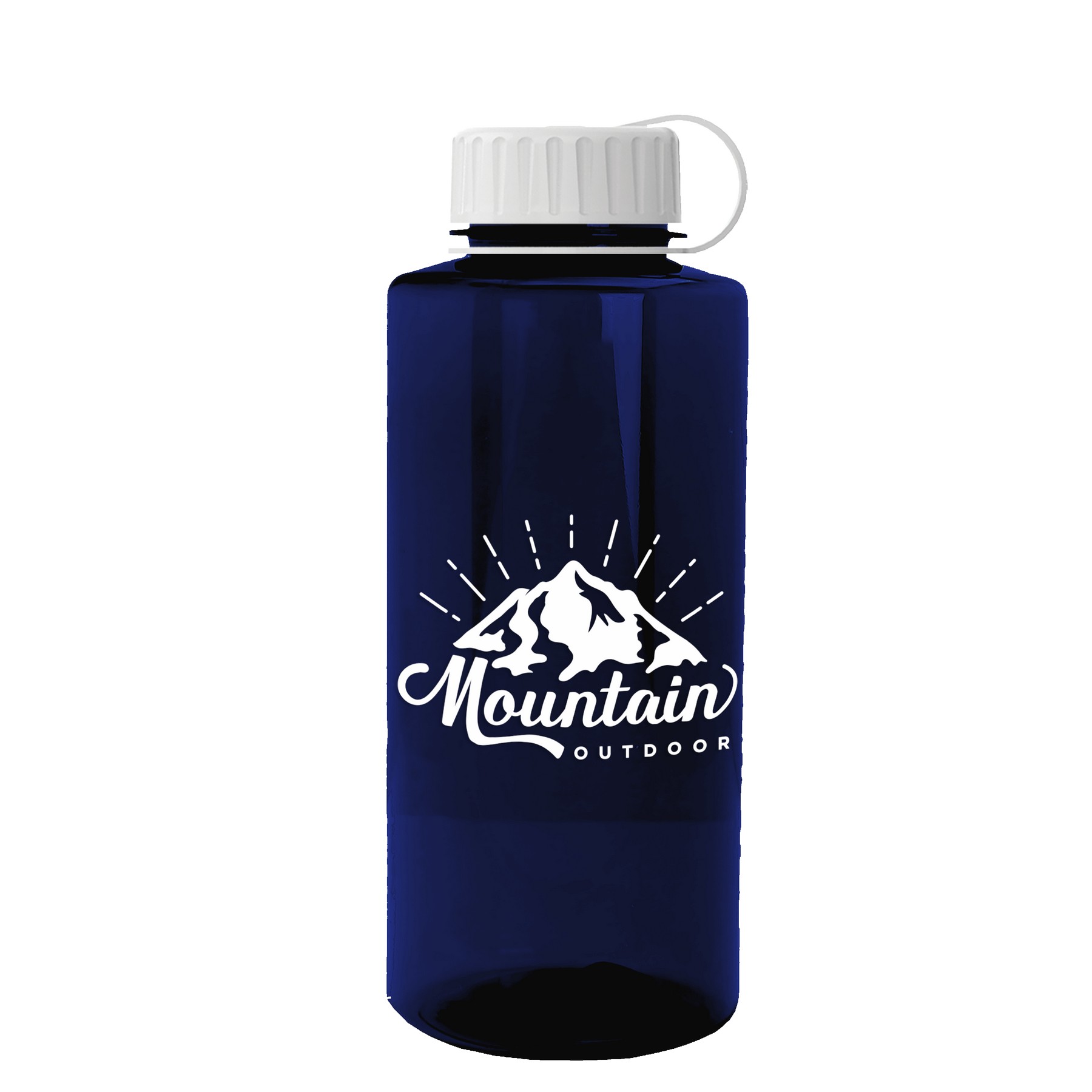 Picture of Garyline® Mountaineer Tritan® Bottle with Tethered Lid - 36 oz.