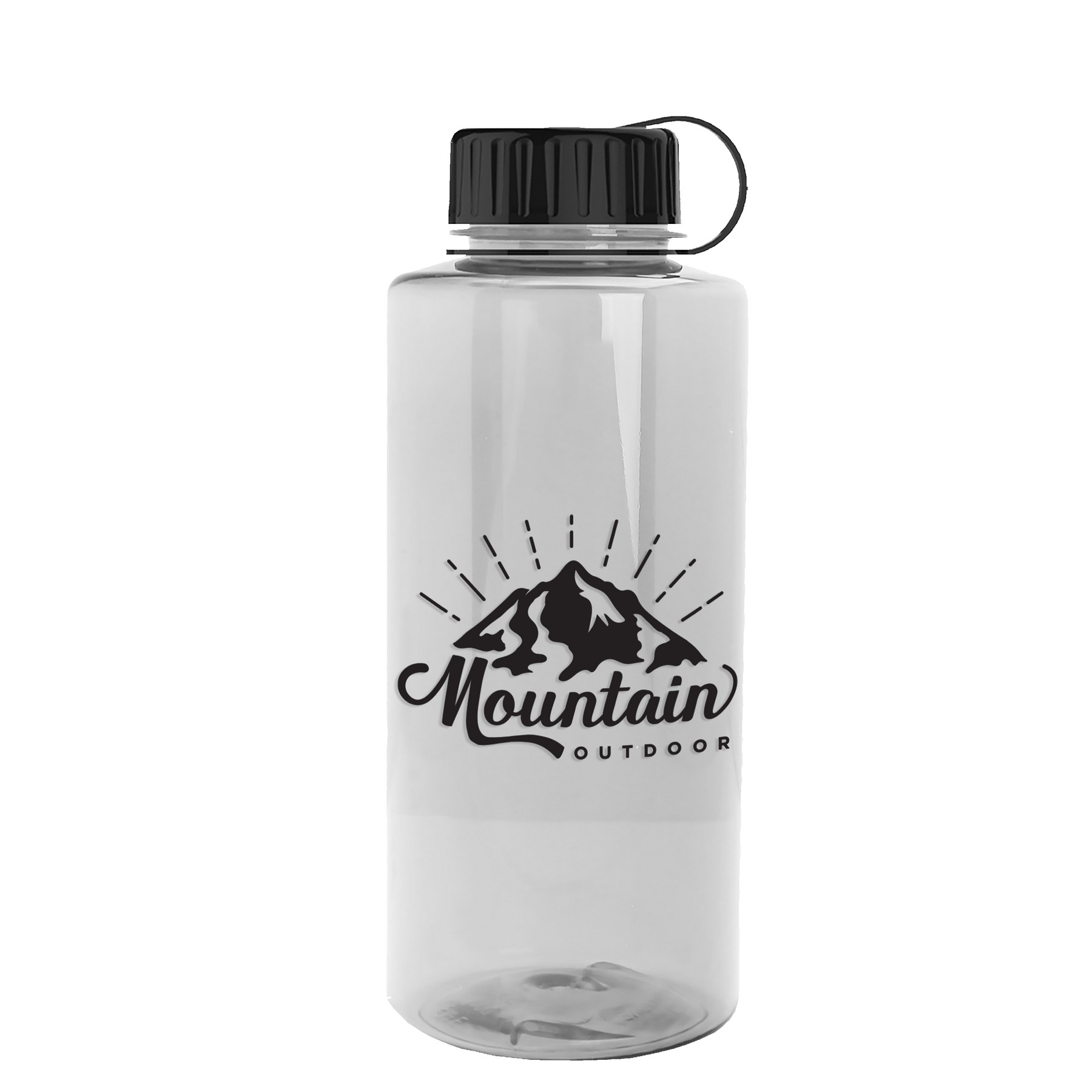 Picture of Garyline® Mountaineer Tritan® Bottle with Tethered Lid - 36 oz.