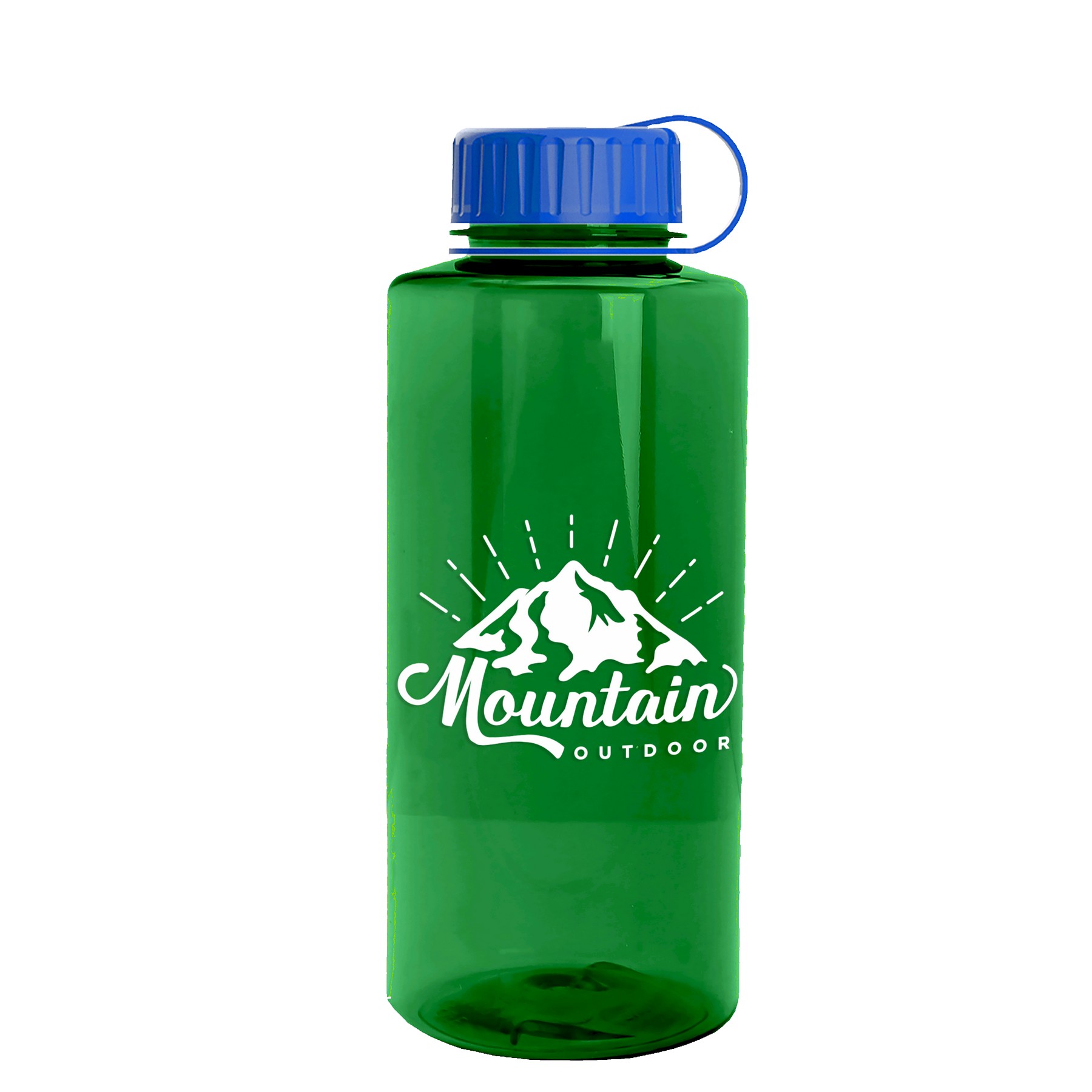 Picture of Garyline® Mountaineer Tritan® Bottle with Tethered Lid - 36 oz.