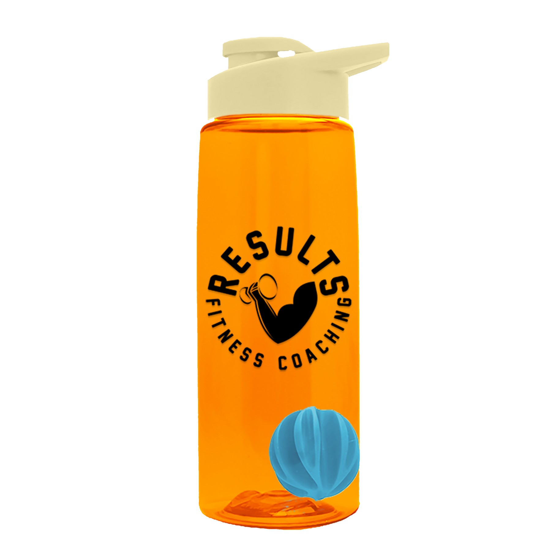 Picture of Garyline® Flair Tritan® Shaker Bottle with Drink-Thru Lid and Mixing Ball - 26 oz.