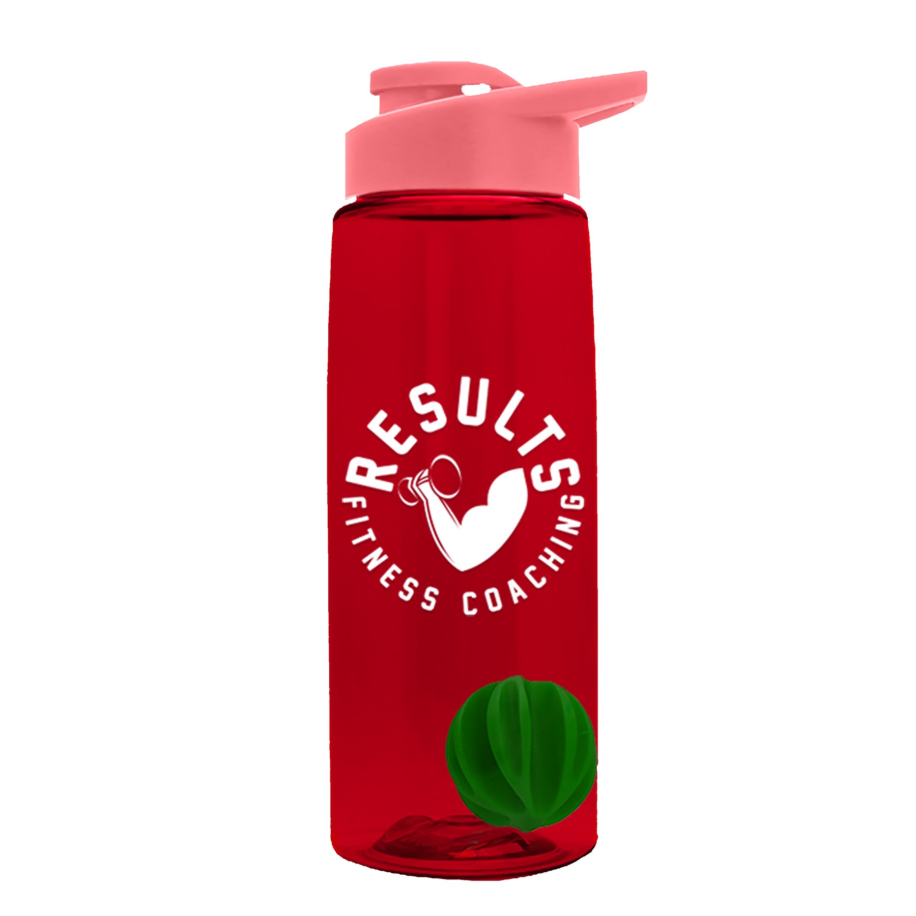 Picture of Garyline® Flair Tritan® Shaker Bottle with Drink-Thru Lid and Mixing Ball - 26 oz.