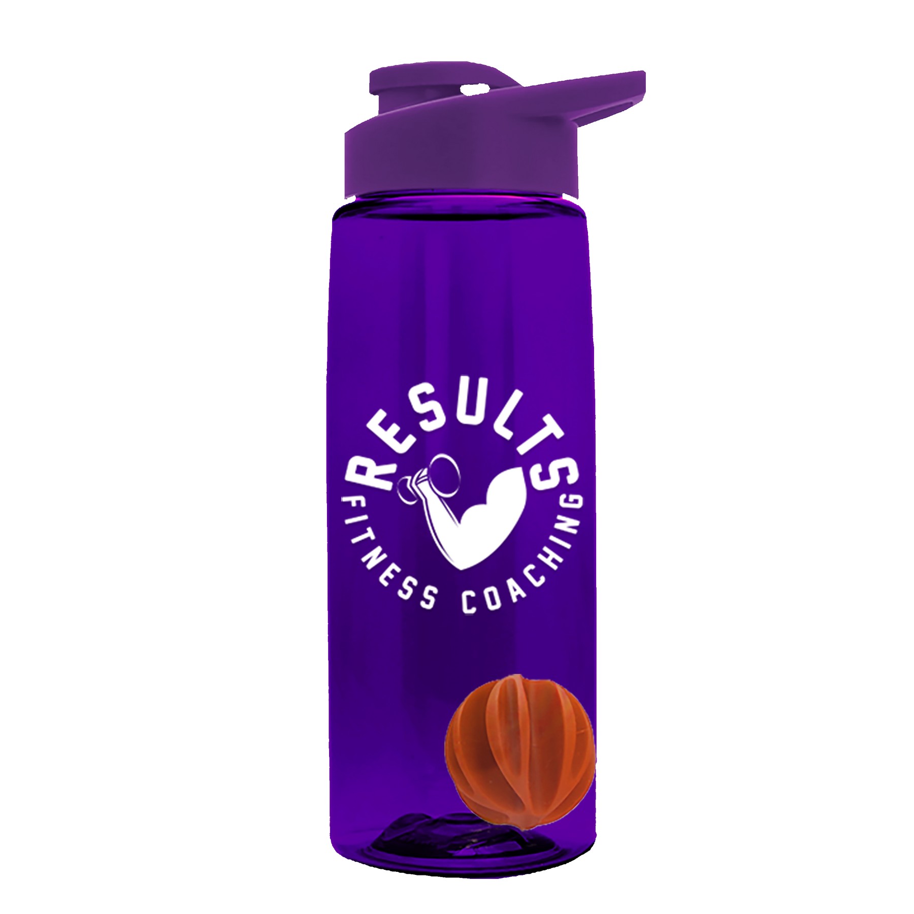 Picture of Garyline® Flair Tritan® Shaker Bottle with Drink-Thru Lid and Mixing Ball - 26 oz.