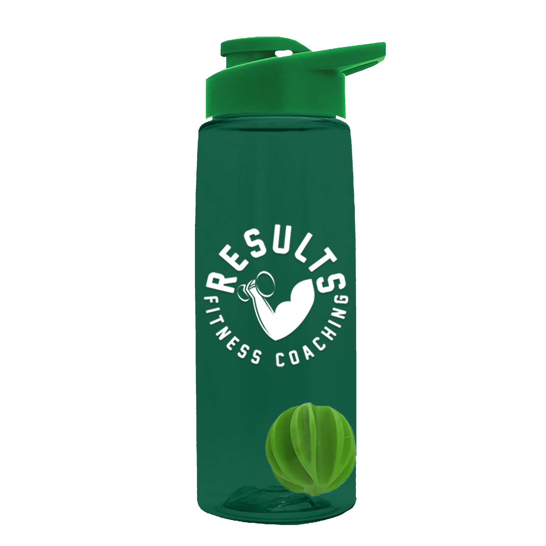 Picture of Garyline® Flair Tritan® Shaker Bottle with Drink-Thru Lid and Mixing Ball - 26 oz.