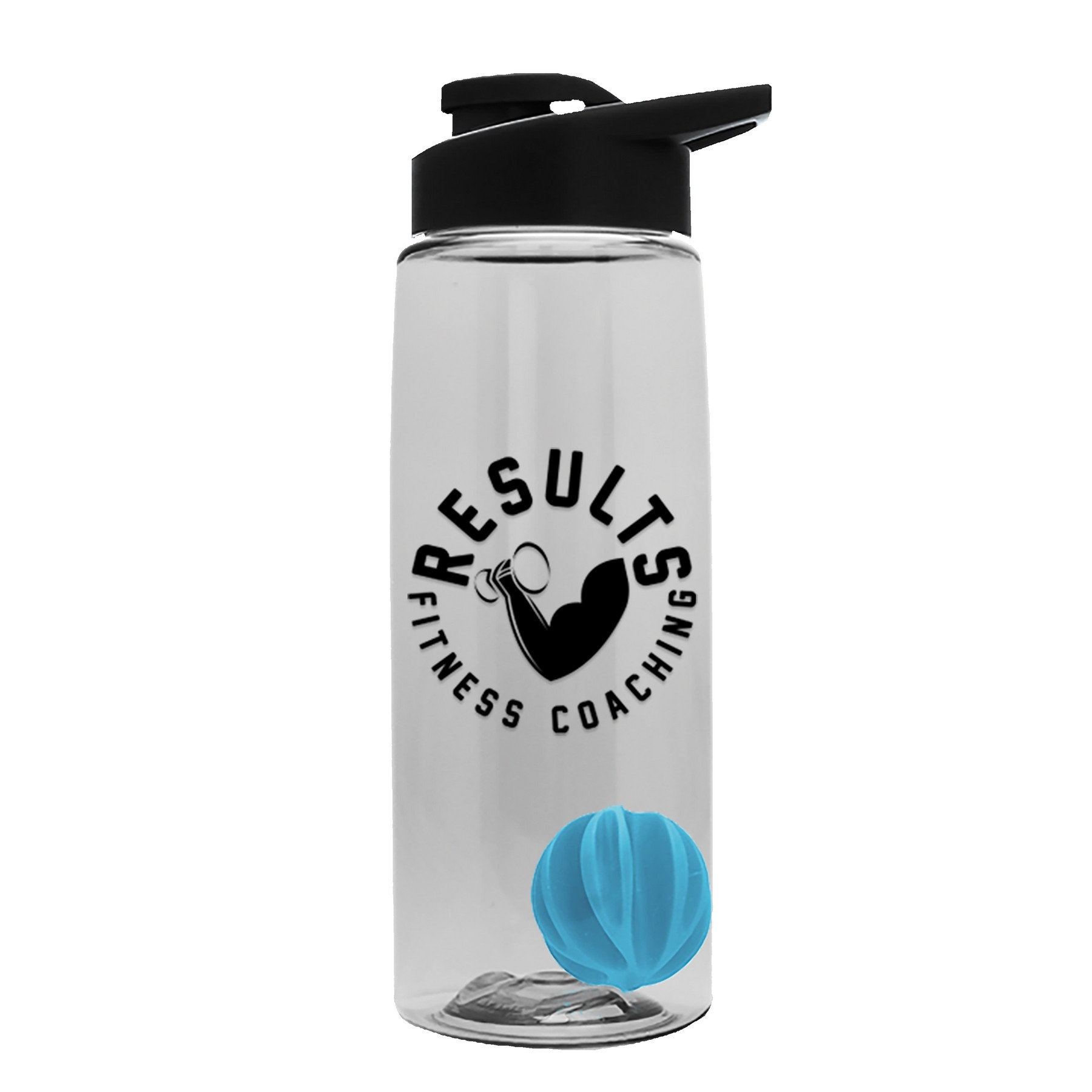 Picture of Garyline® Flair Tritan® Shaker Bottle with Drink-Thru Lid and Mixing Ball - 26 oz.