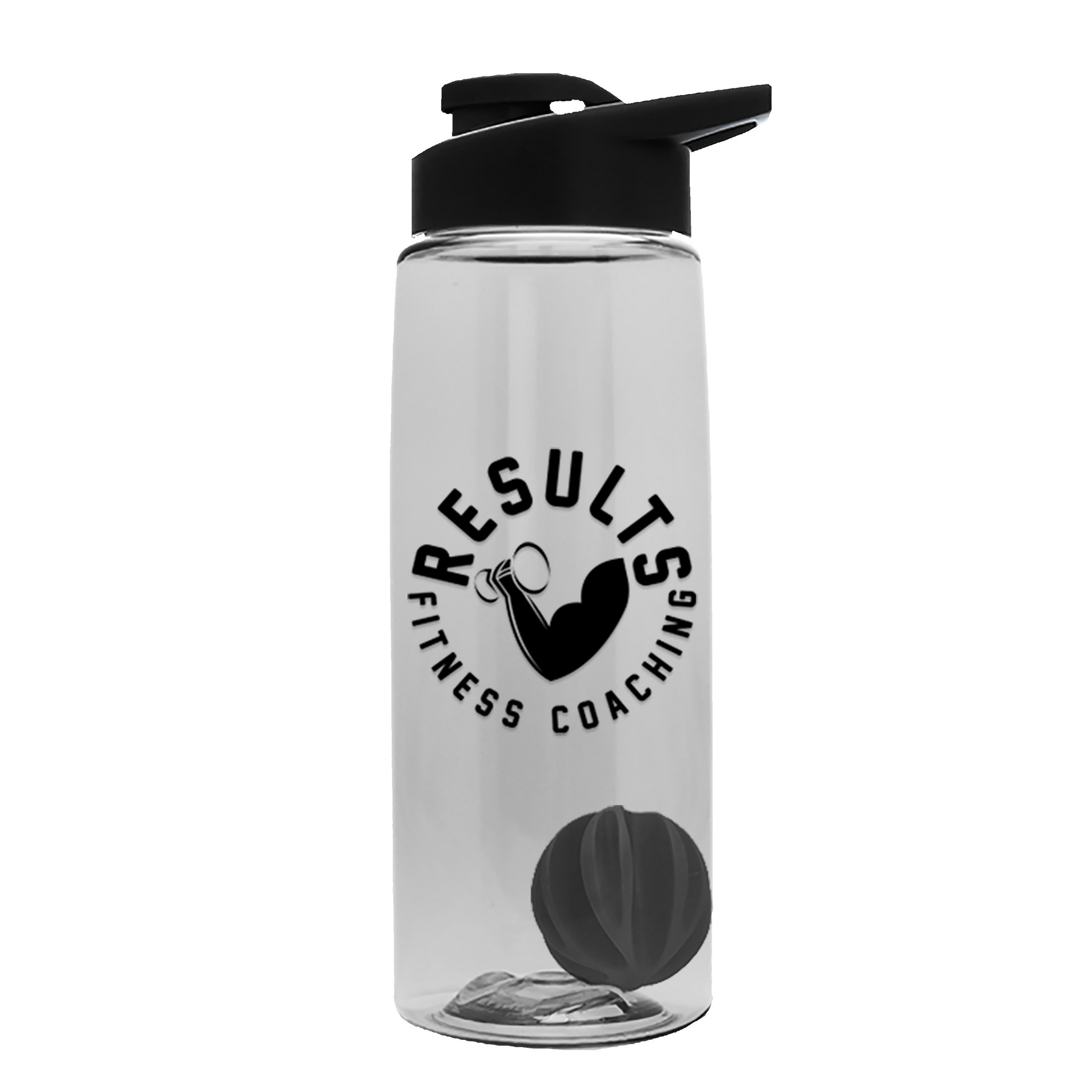 Picture of Garyline® Flair Tritan® Shaker Bottle with Drink-Thru Lid and Mixing Ball - 26 oz.