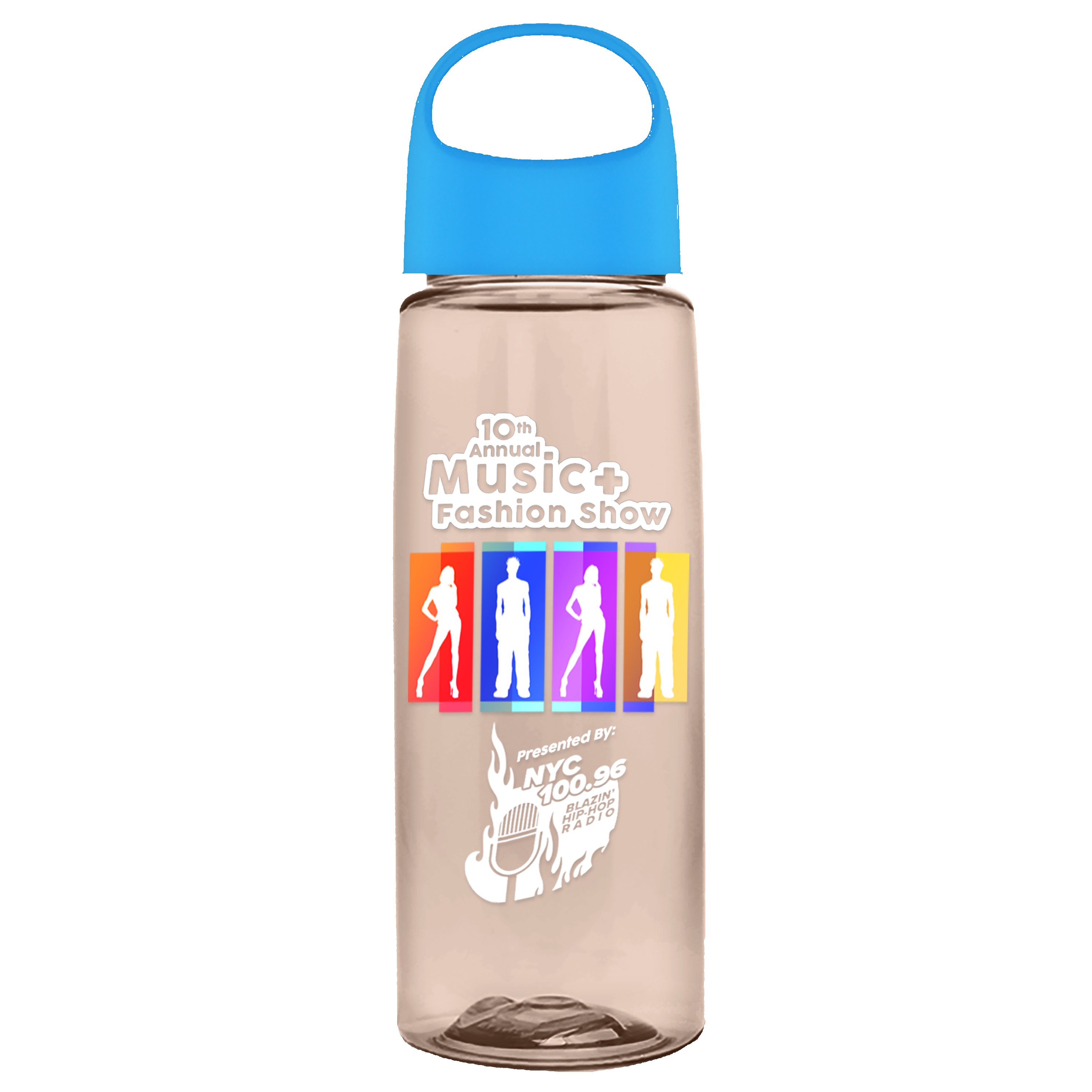 Picture of Garyline® Flair Tritan® Bottle with Oval Crest Lid - 26 oz.