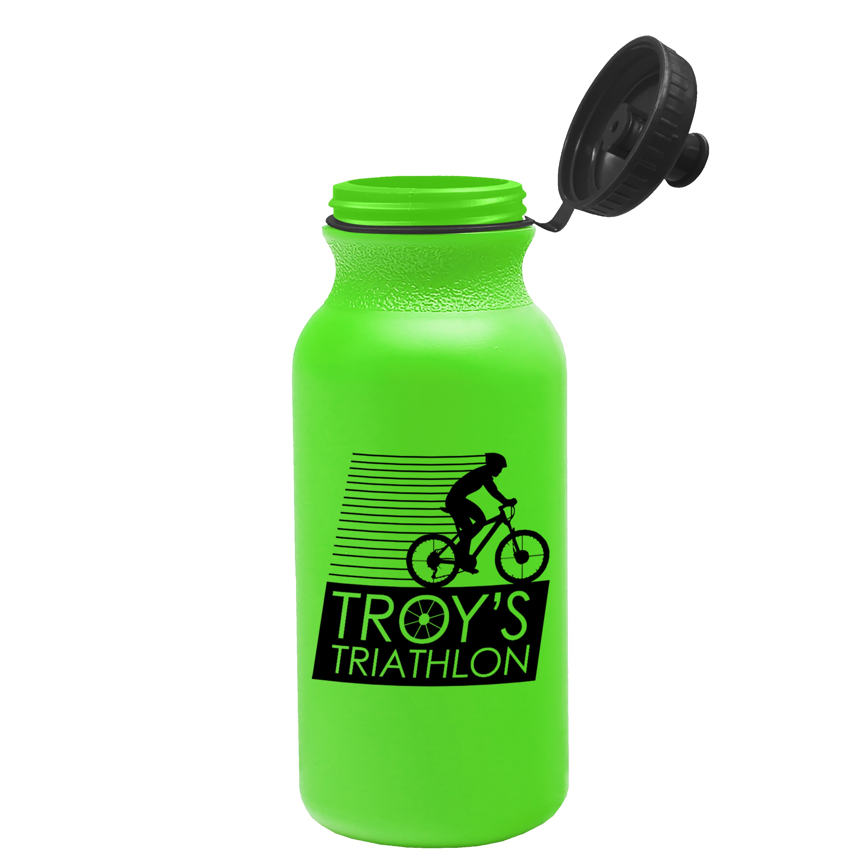 Picture of Garyline® Omni Bike Bottle with Tethered Push-Pull Lid - 20 oz.
