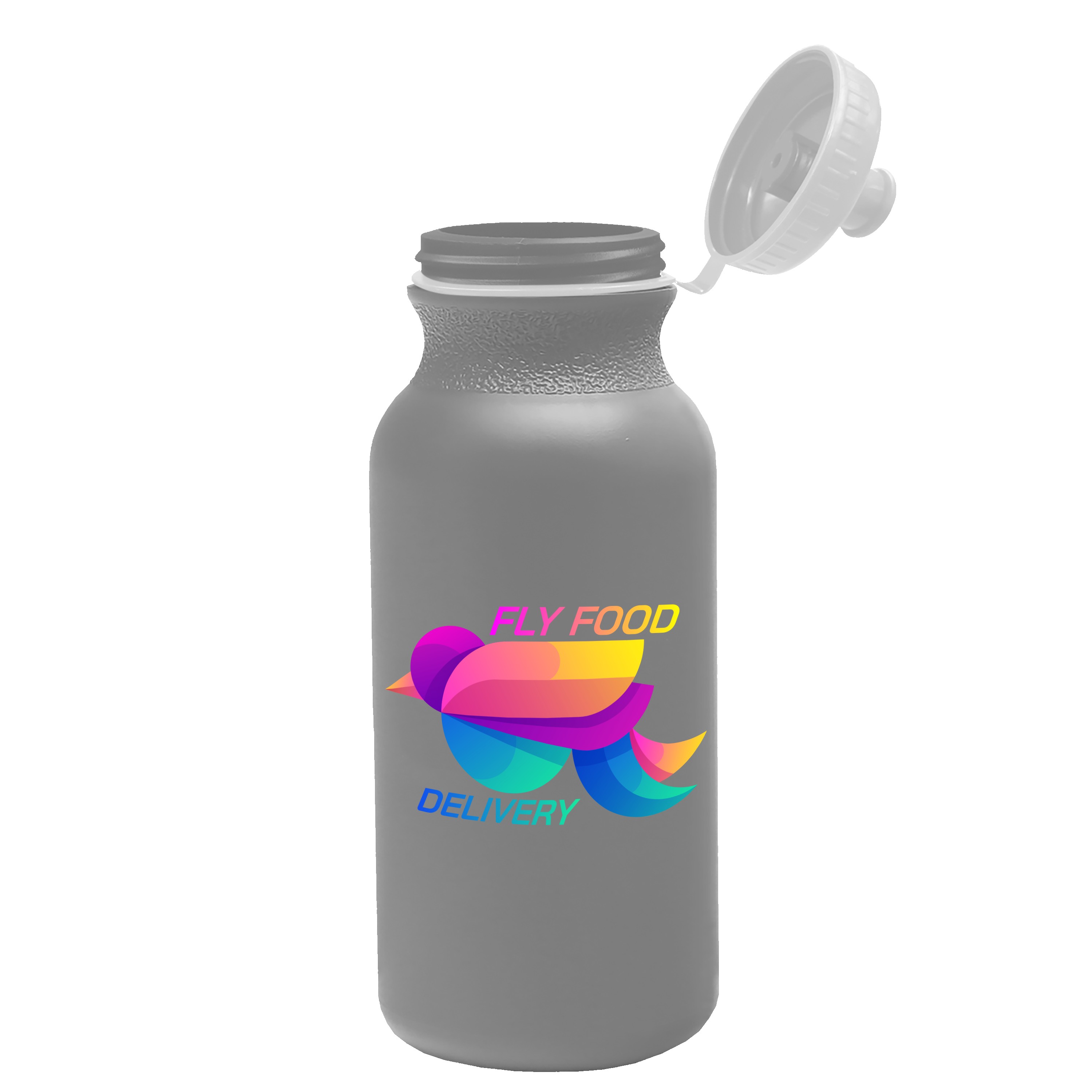 Picture of Garyline® Omni Bike Bottle with Tethered Push-Pull Lid - 20 oz.