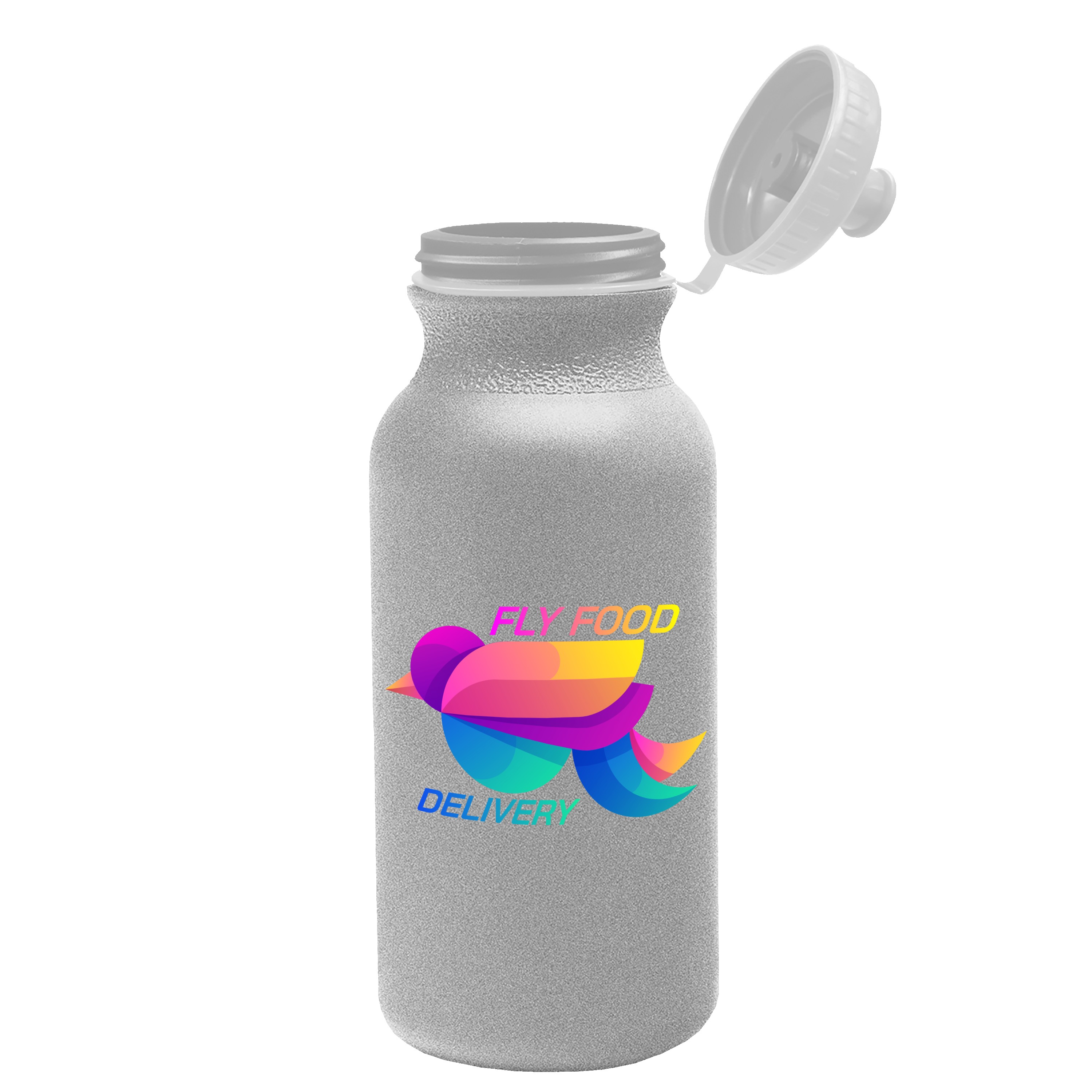 Picture of Garyline® Omni Bike Bottle with Tethered Push-Pull Lid - 20 oz.
