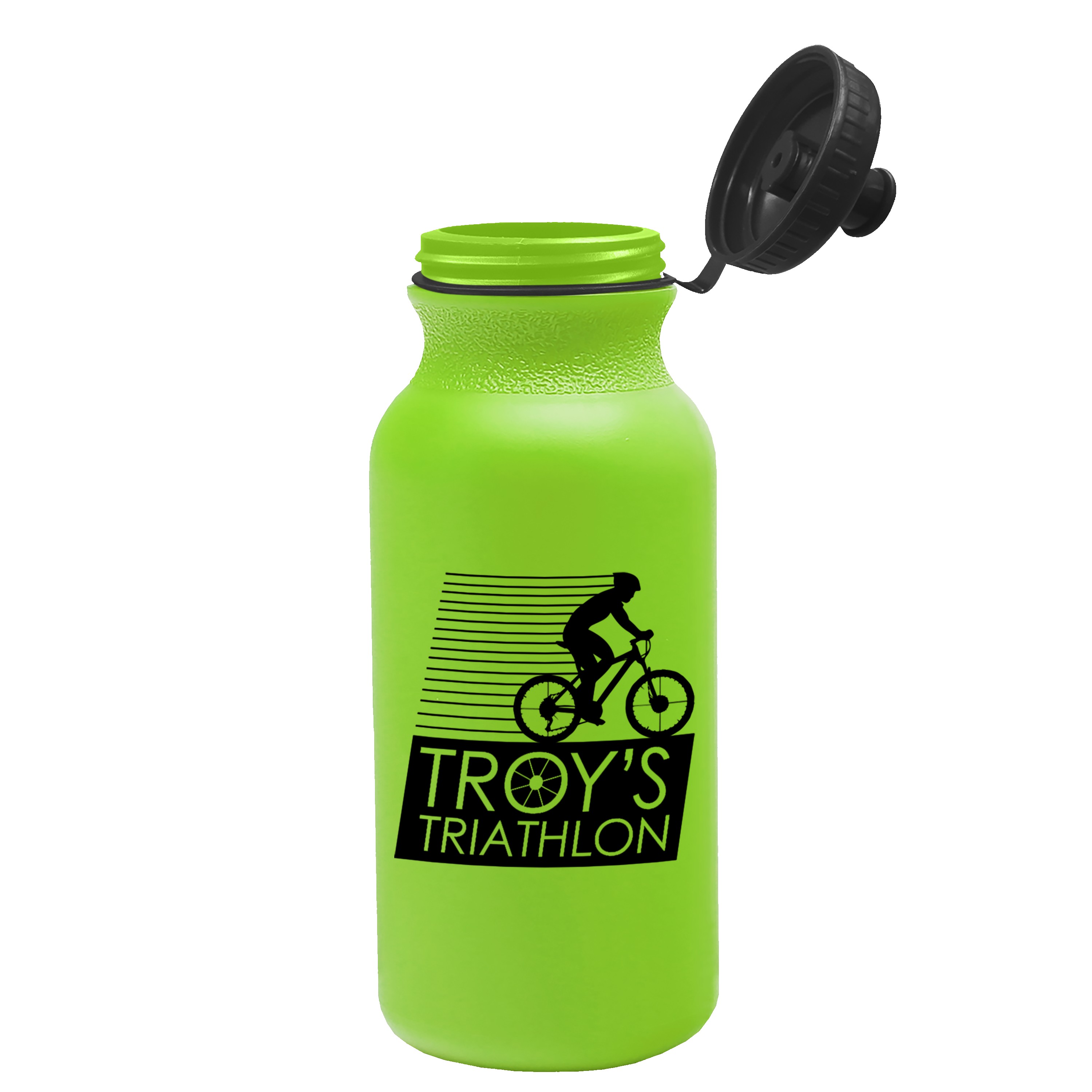 Picture of Garyline® Omni Bike Bottle with Tethered Push-Pull Lid - 20 oz.