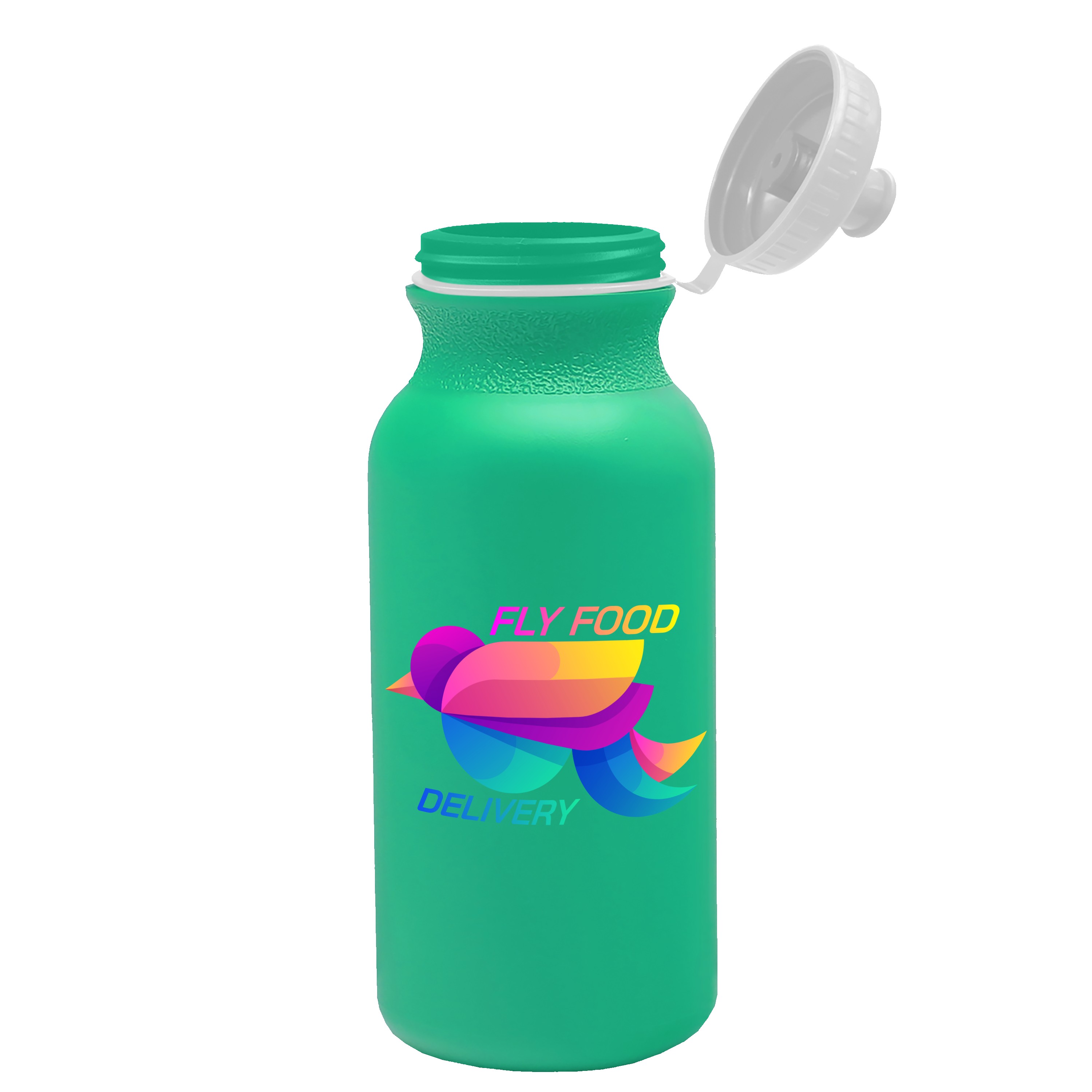 Picture of Garyline® Omni Bike Bottle with Tethered Push-Pull Lid - 20 oz.