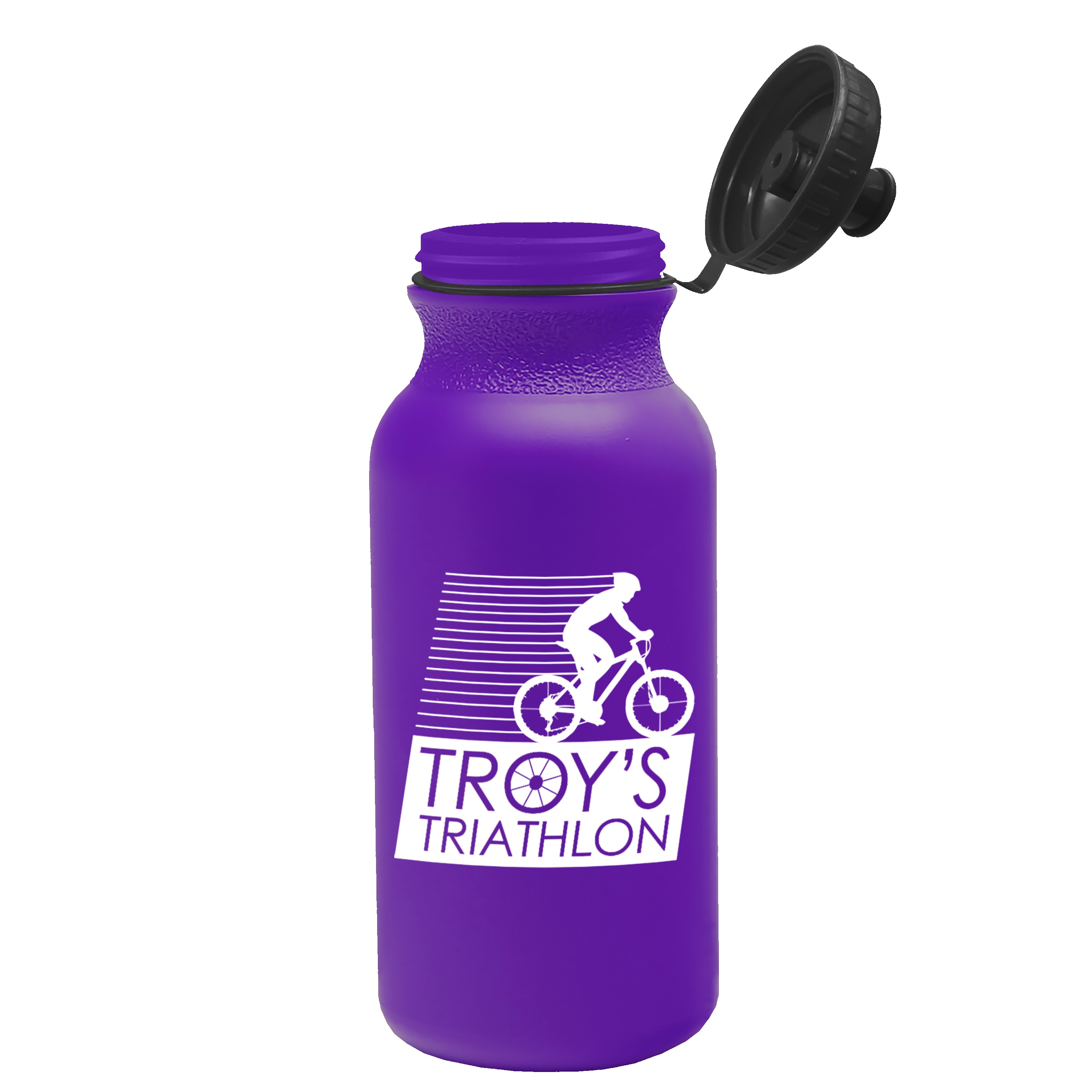 Picture of Garyline® Omni Bike Bottle with Tethered Push-Pull Lid - 20 oz.