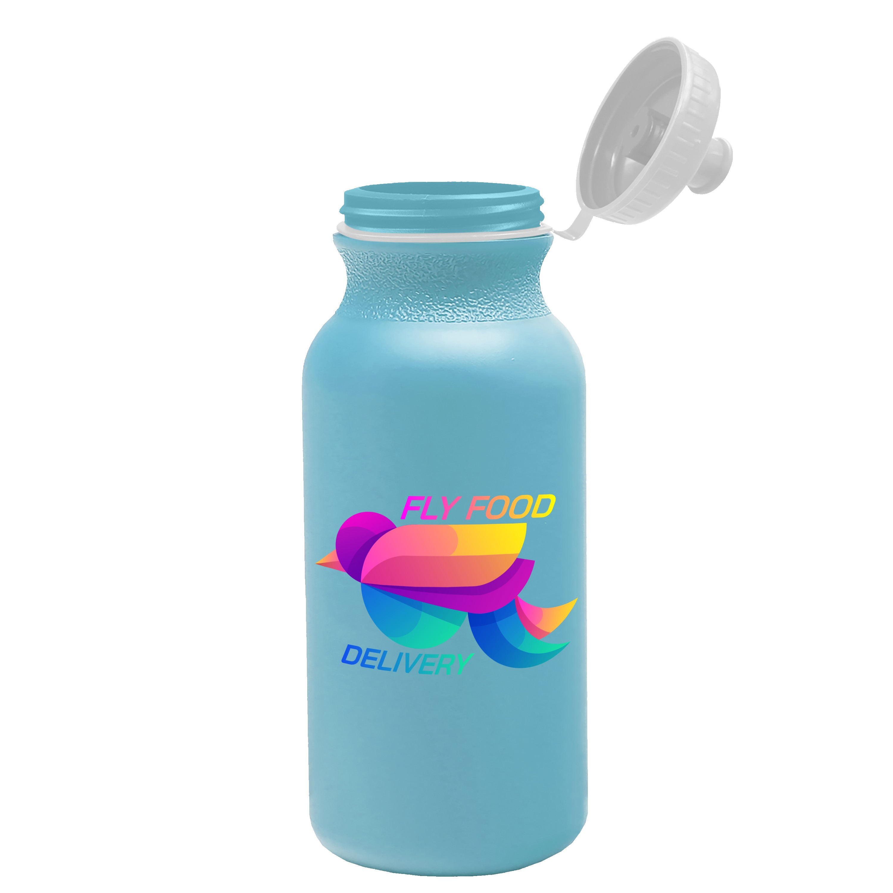 Picture of Garyline® Omni Bike Bottle with Tethered Push-Pull Lid - 20 oz.