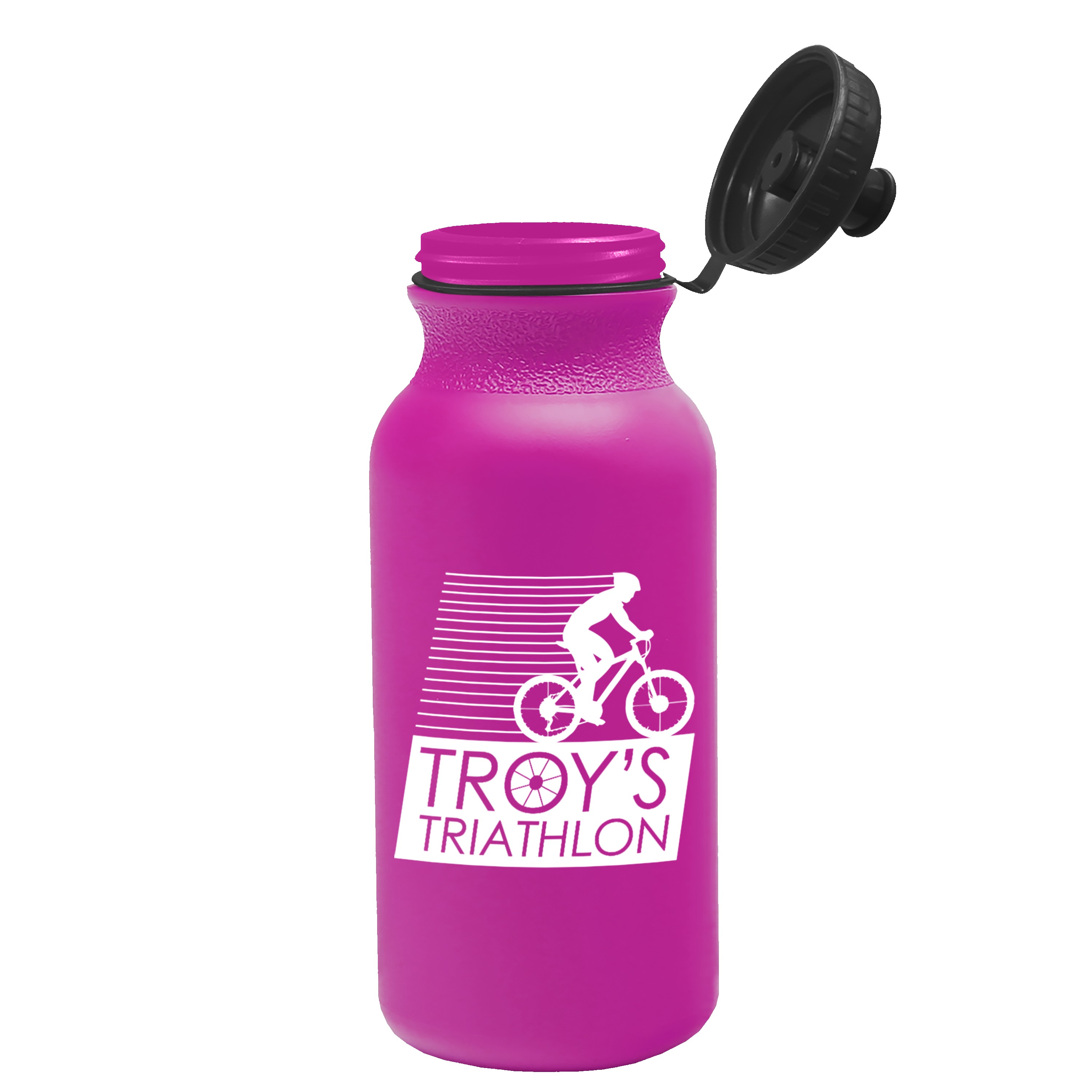 Picture of Garyline® Omni Bike Bottle with Tethered Push-Pull Lid - 20 oz.
