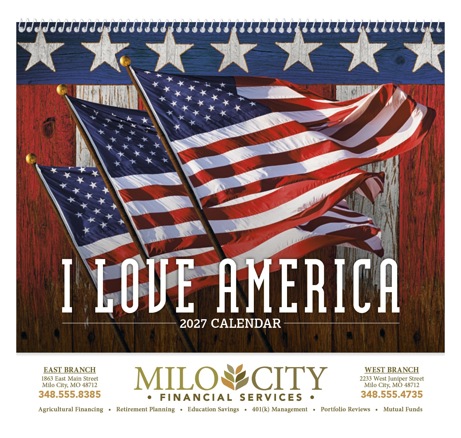 Picture of Triumph® Calendars I Love America Calendar