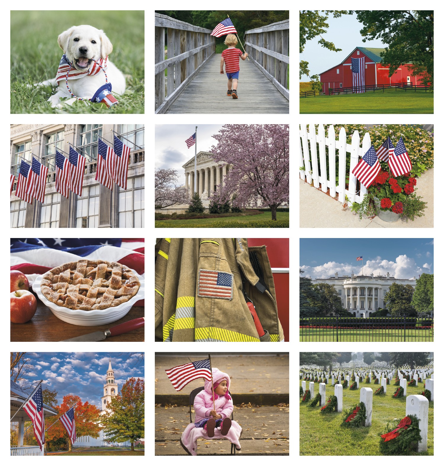 Picture of Good Value™ Celebrate America - Spiral Calendar