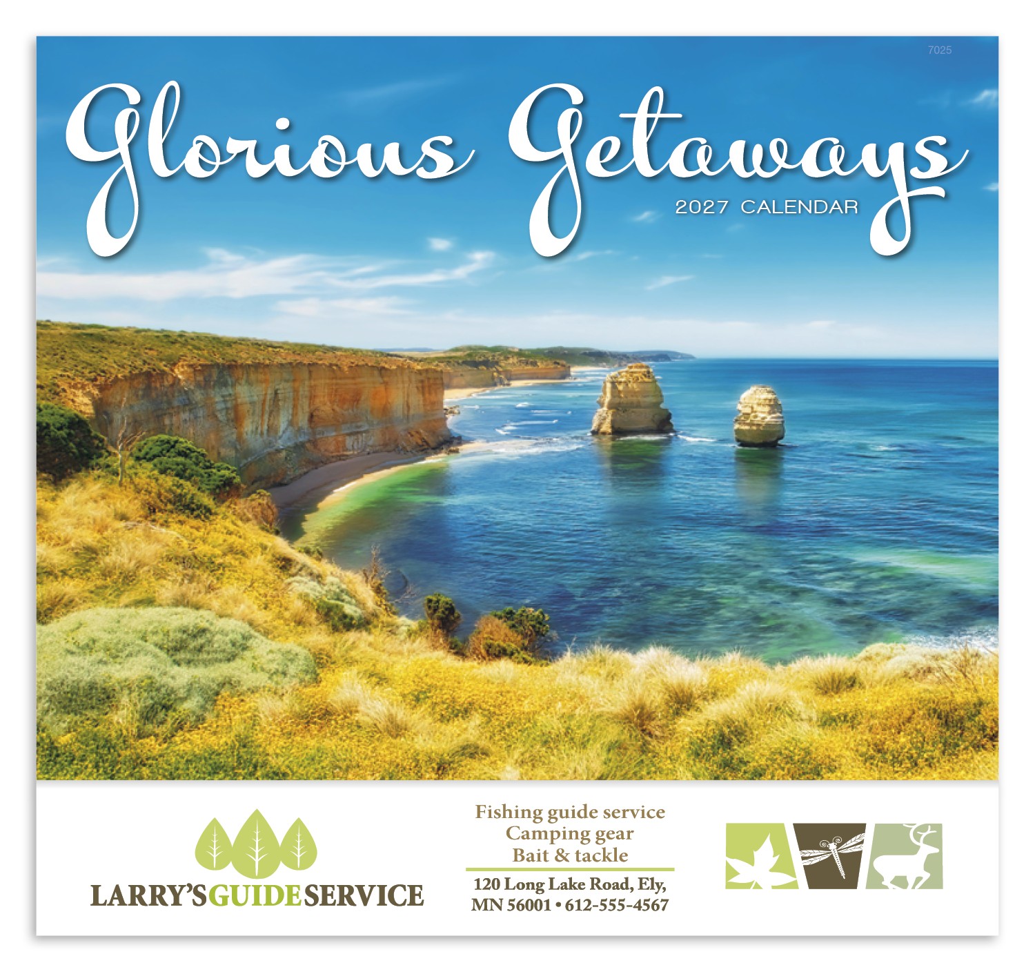 Picture of Good Value™ Glorious Getaways - Stapled Calendar