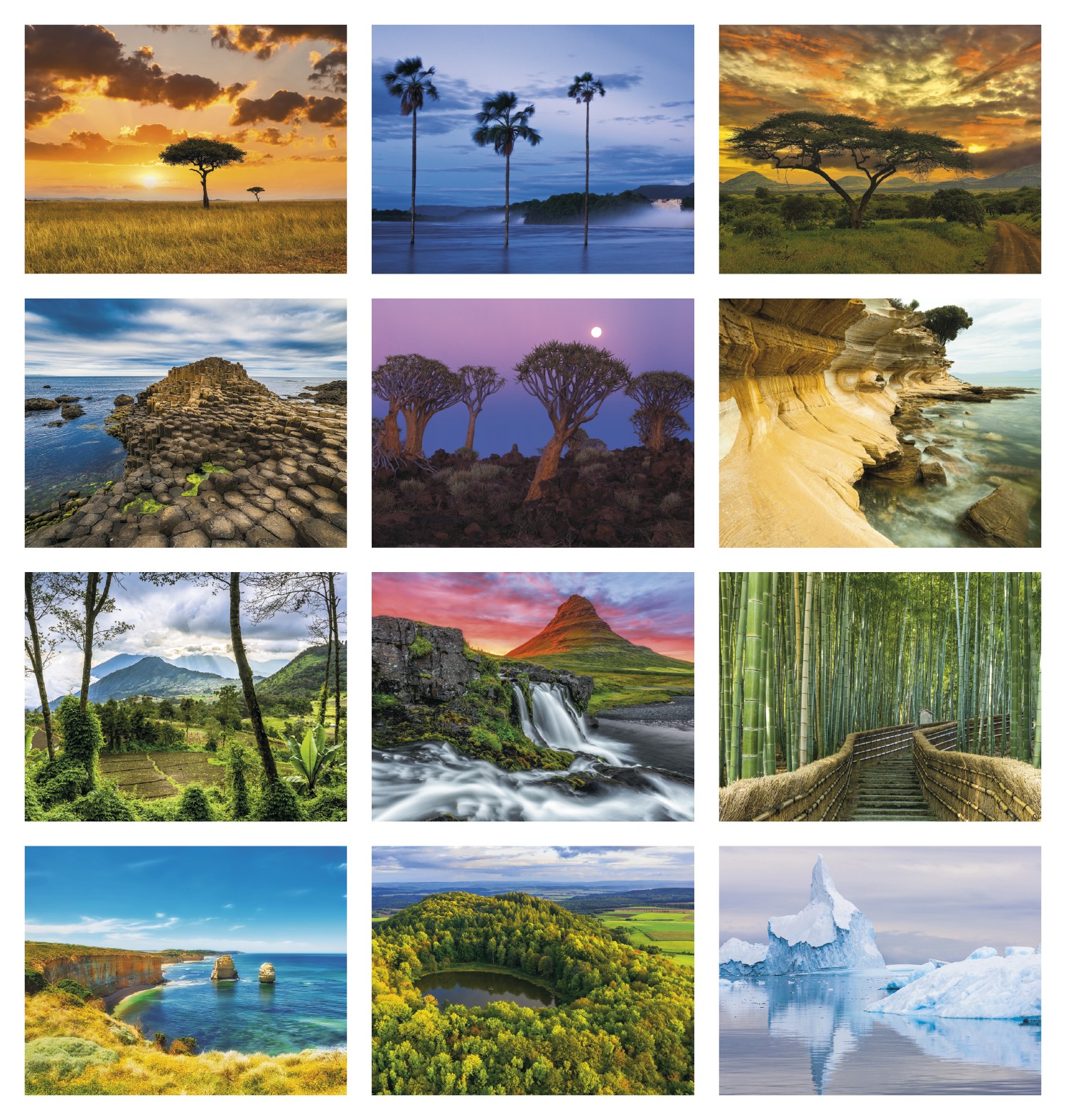 Picture of Good Value™ Glorious Getaways - Stapled Calendar