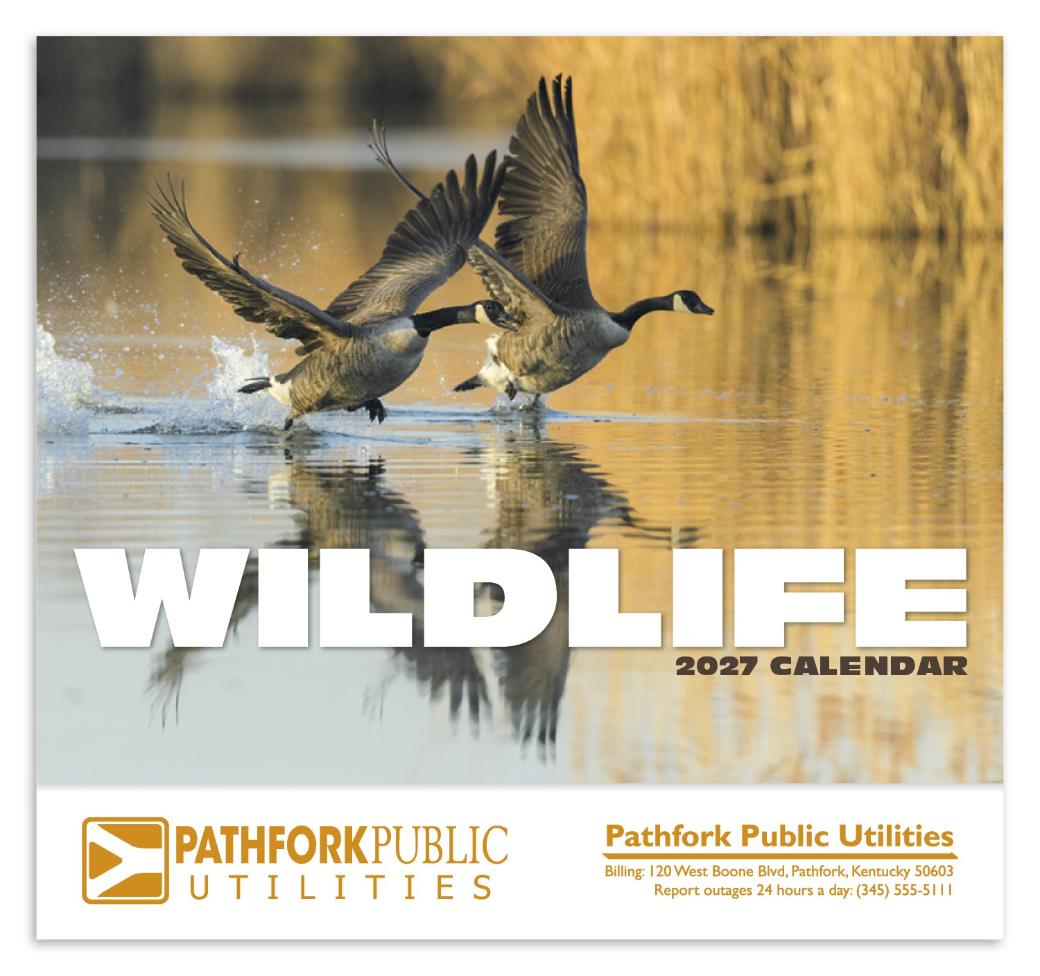 Picture of HotLine® Products Wildlife Appointment Calendar - Stapled