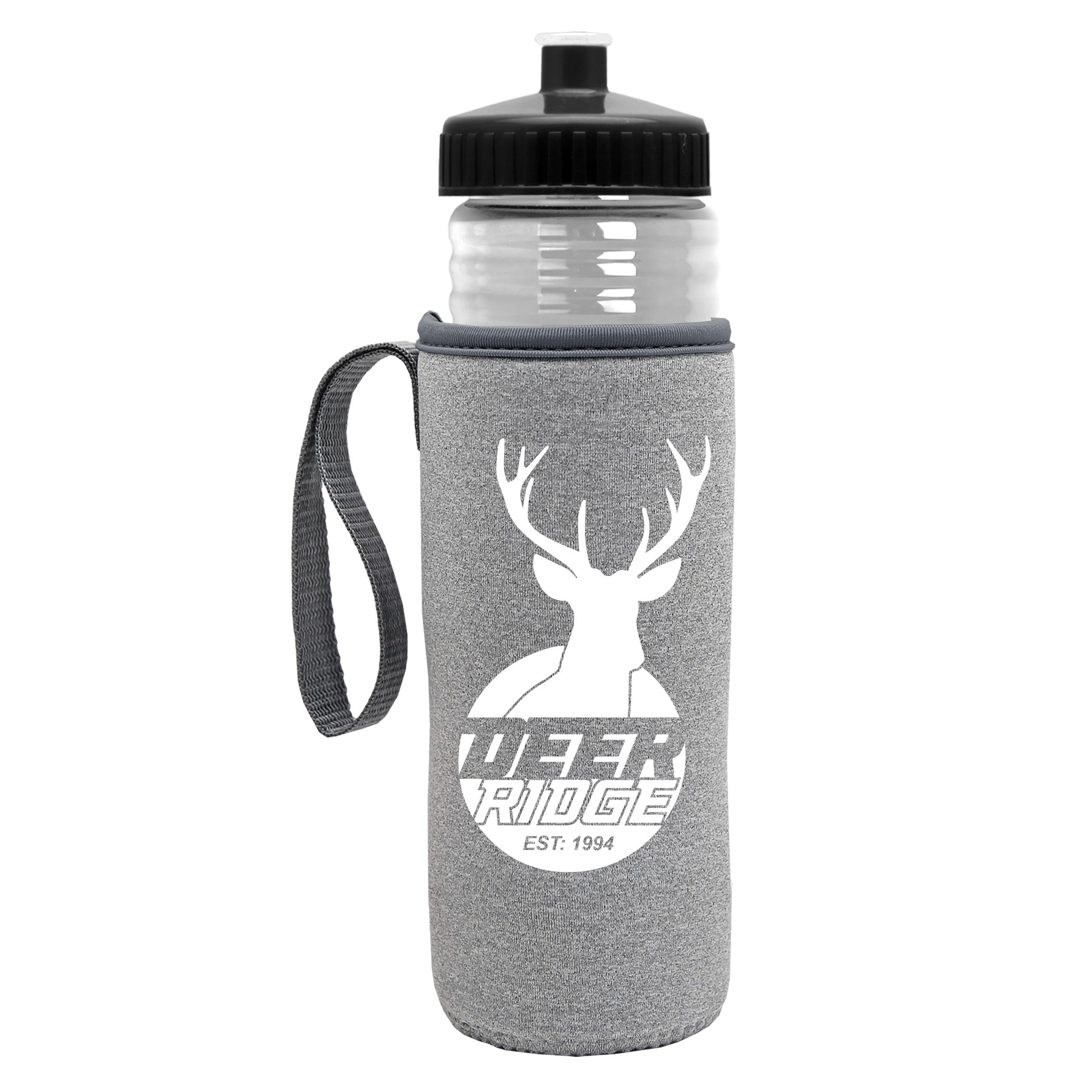 Picture of Garyline® Lifeguard Bottle with Push-Pull Lid and Insulated Caddy - 24 oz.
